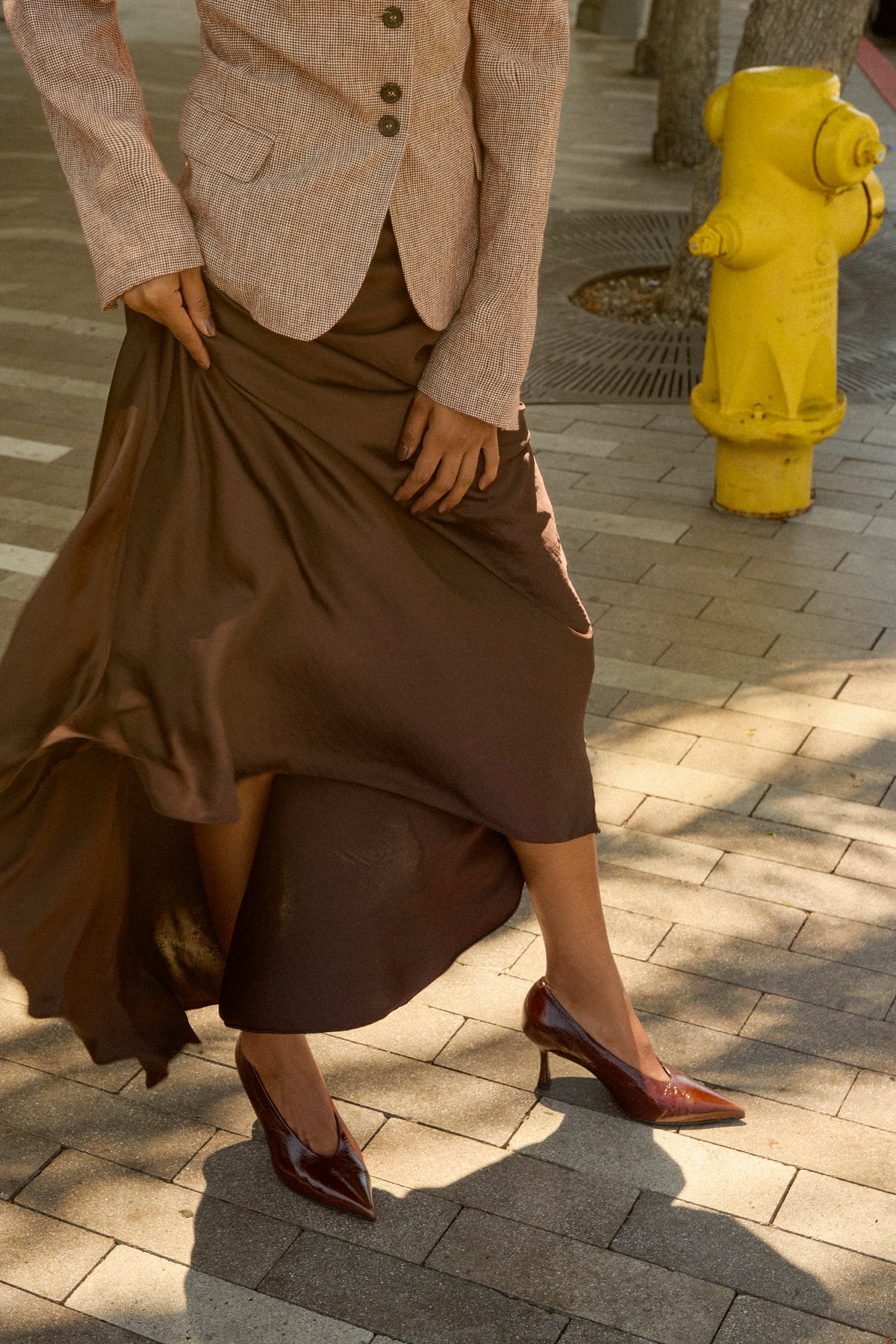 ROWAAN CRUSHED LEATHER PUMP — Item 6 of 6