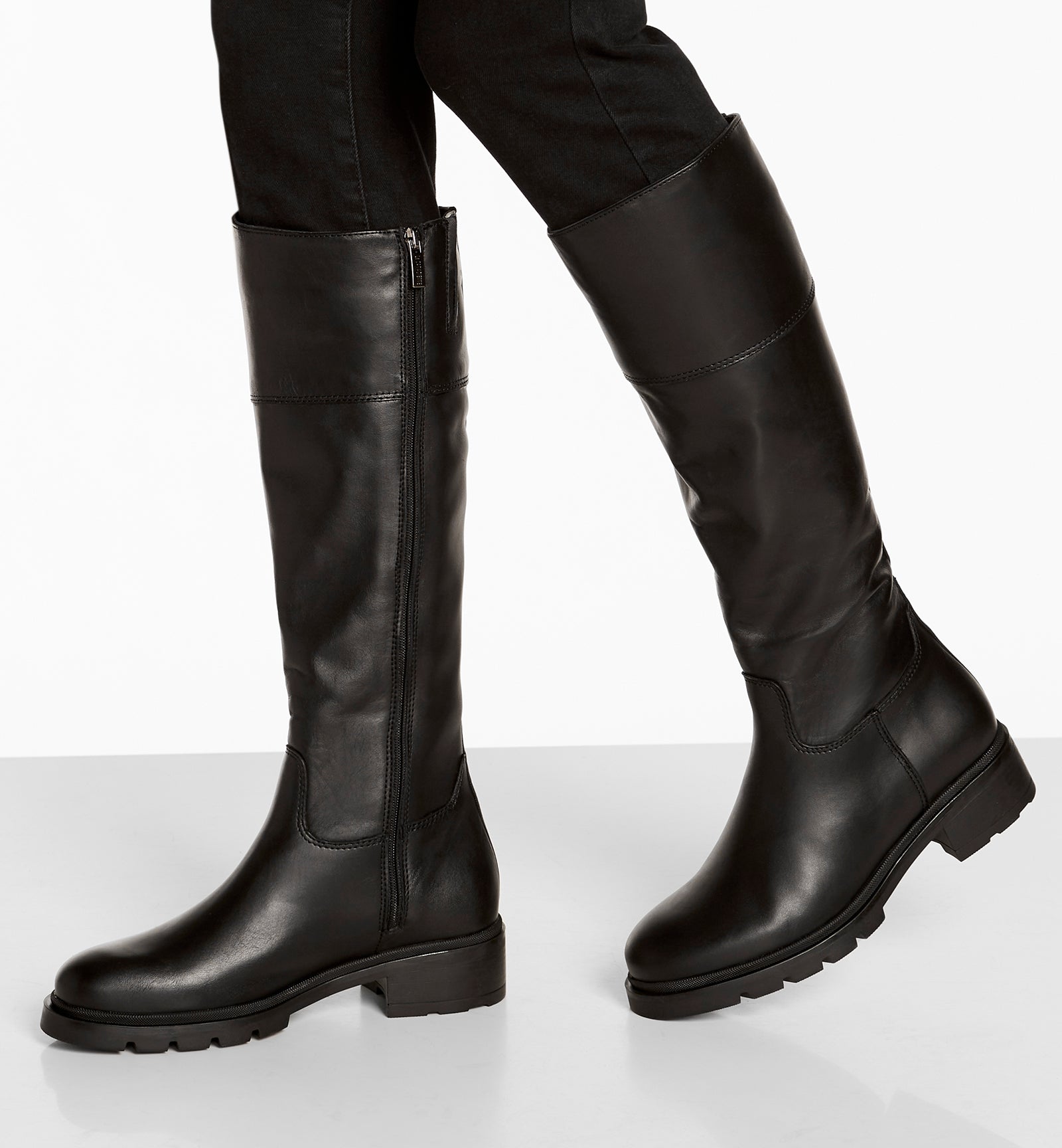 SCOTTIE BOTTE EN CUIR