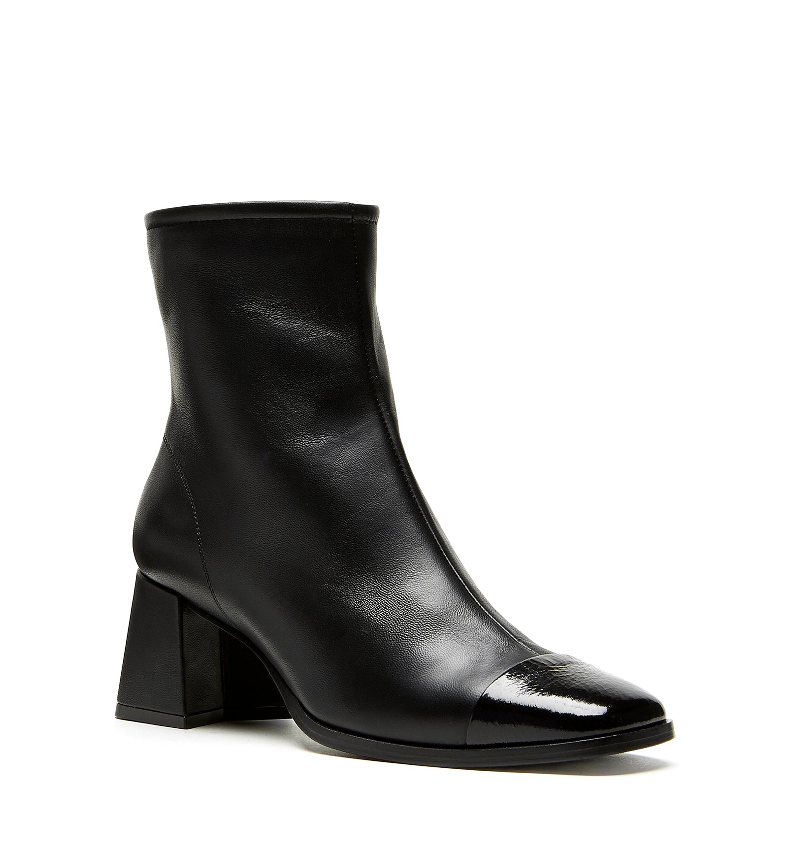 FREDA LEATHER BOOTIE