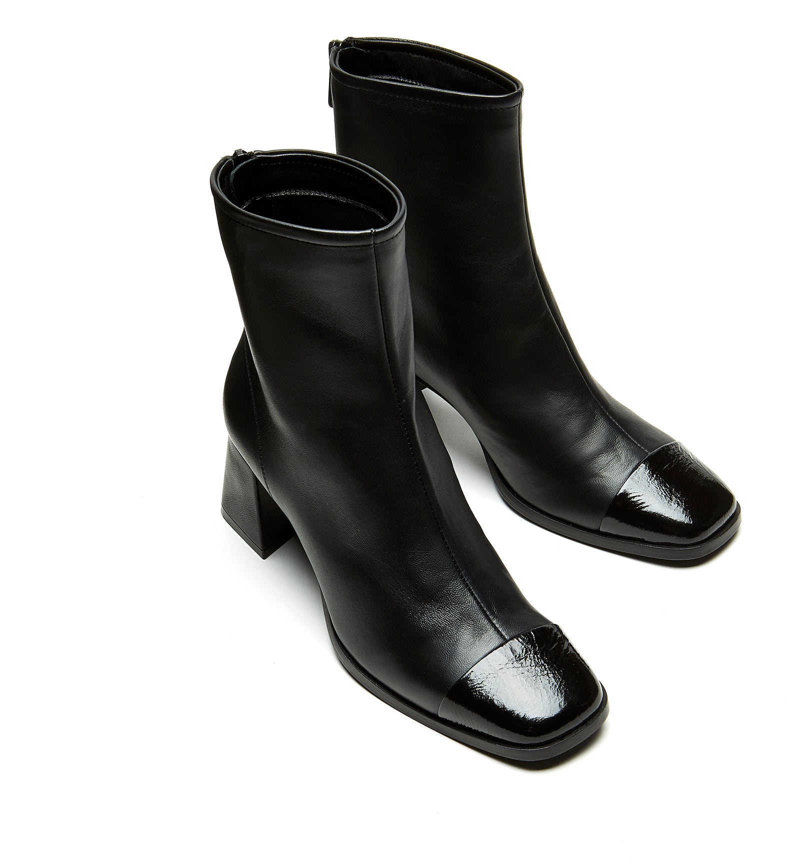 FREDA LEATHER BOOTIE