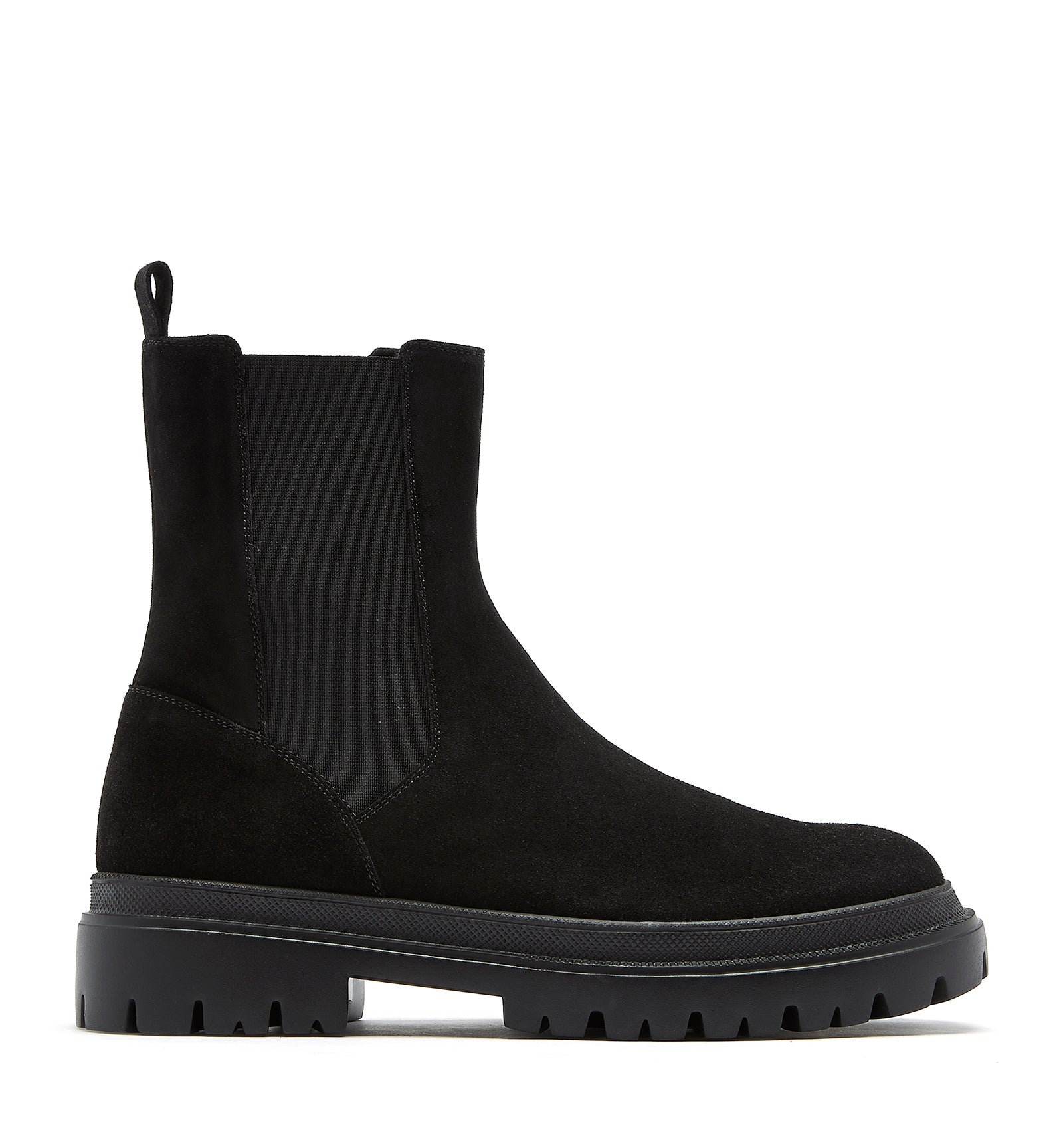 LEWIS MEN'S SHEARLING-LINED SUEDE BOOT