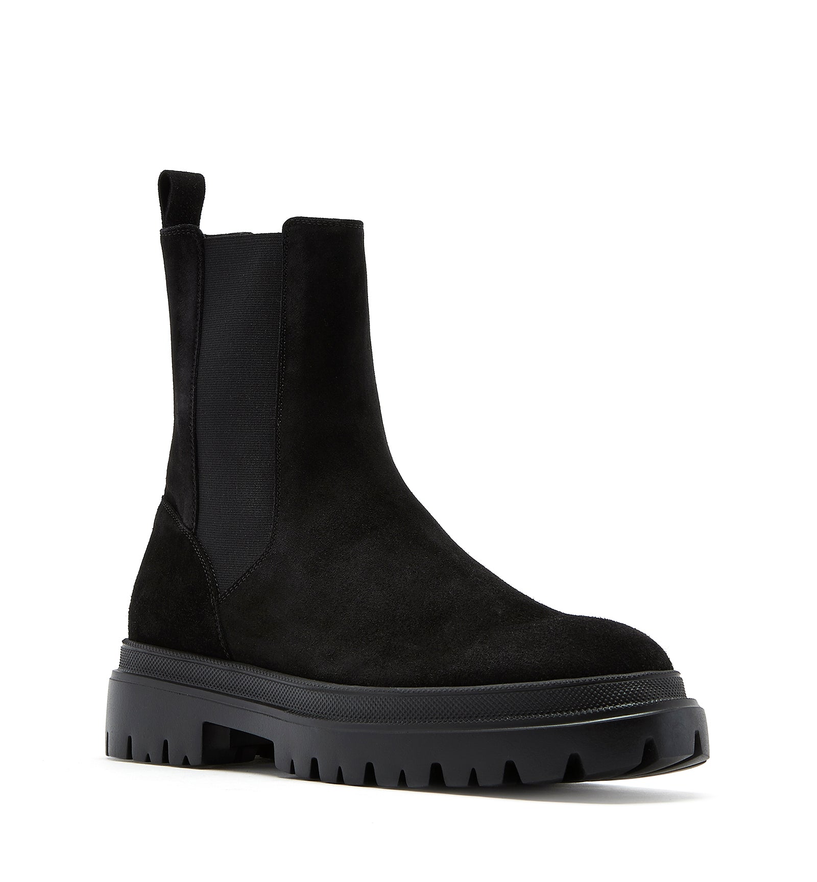 LEWIS MEN'S SHEARLING-LINED SUEDE BOOT