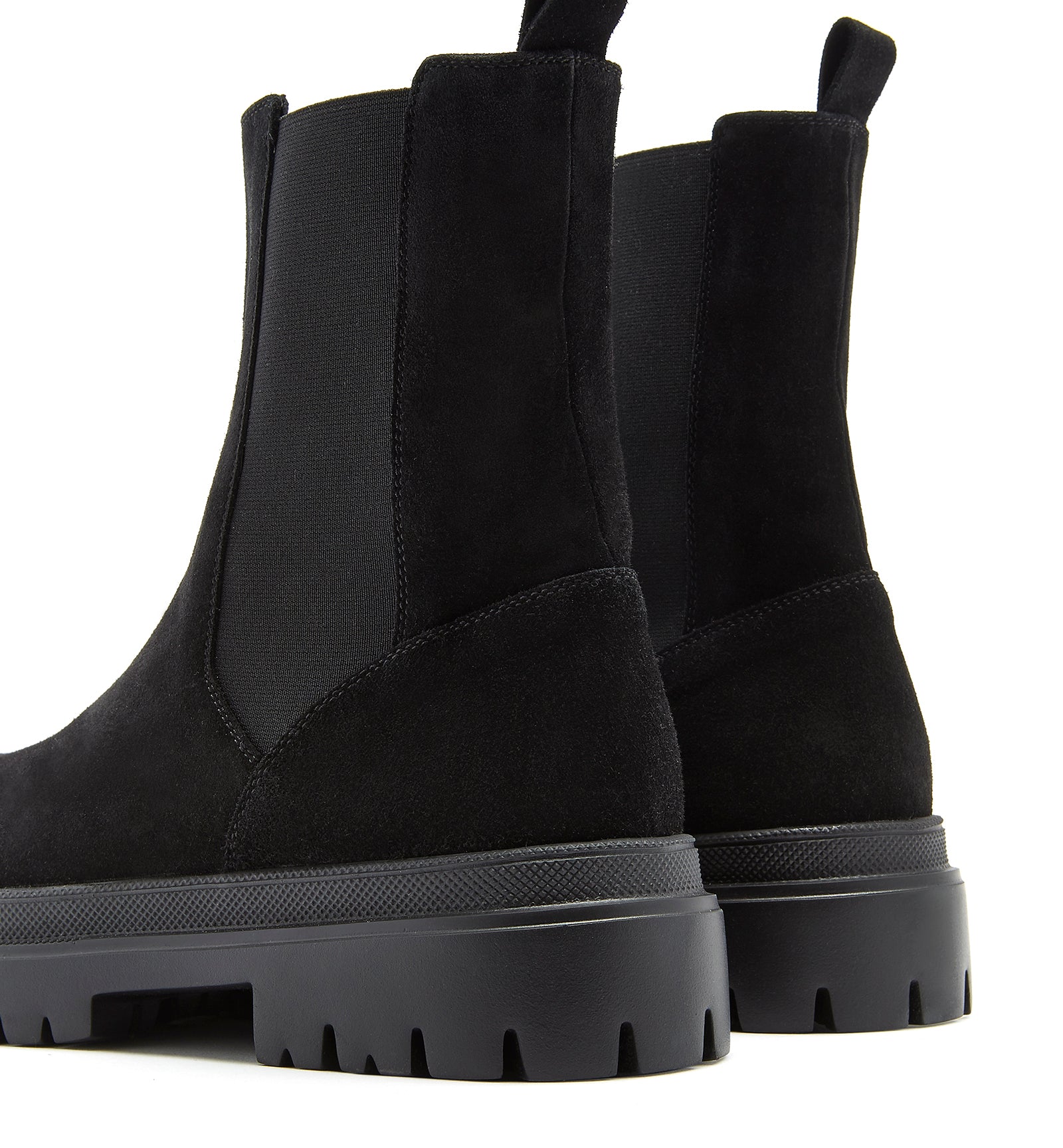 LEWIS MEN'S SHEARLING-LINED SUEDE BOOT