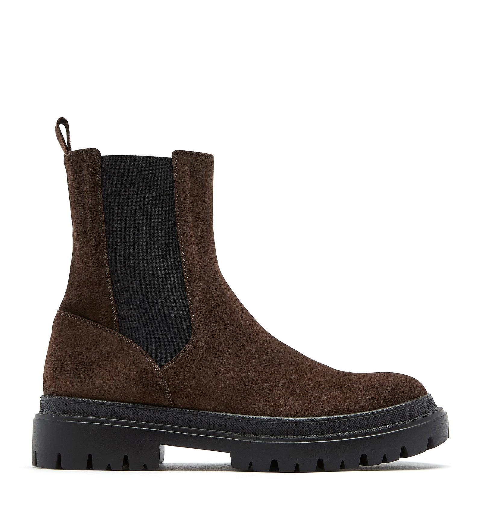 LEWIS MEN'S SHEARLING-LINED SUEDE BOOT