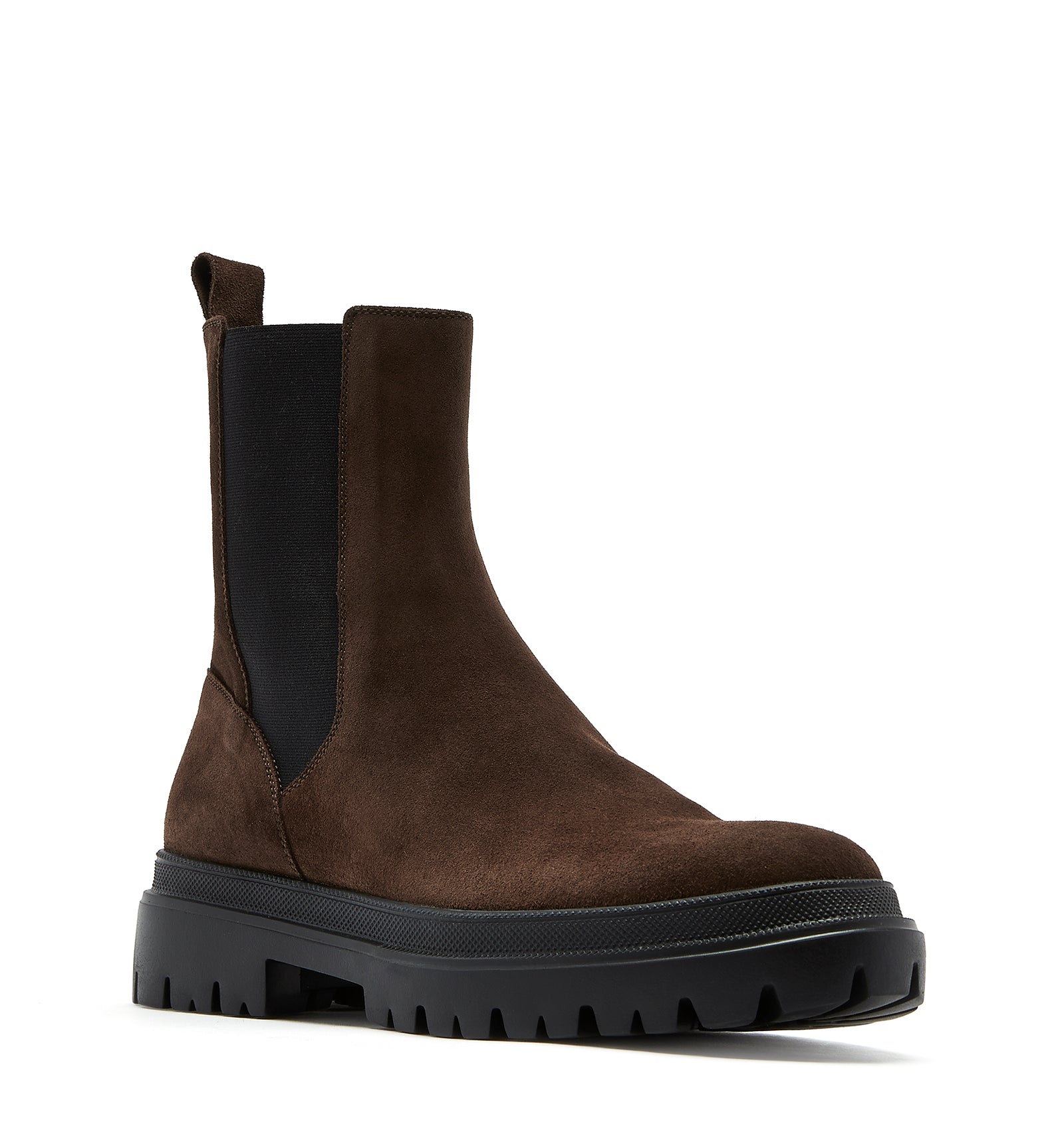 LEWIS MEN'S SHEARLING-LINED SUEDE BOOT