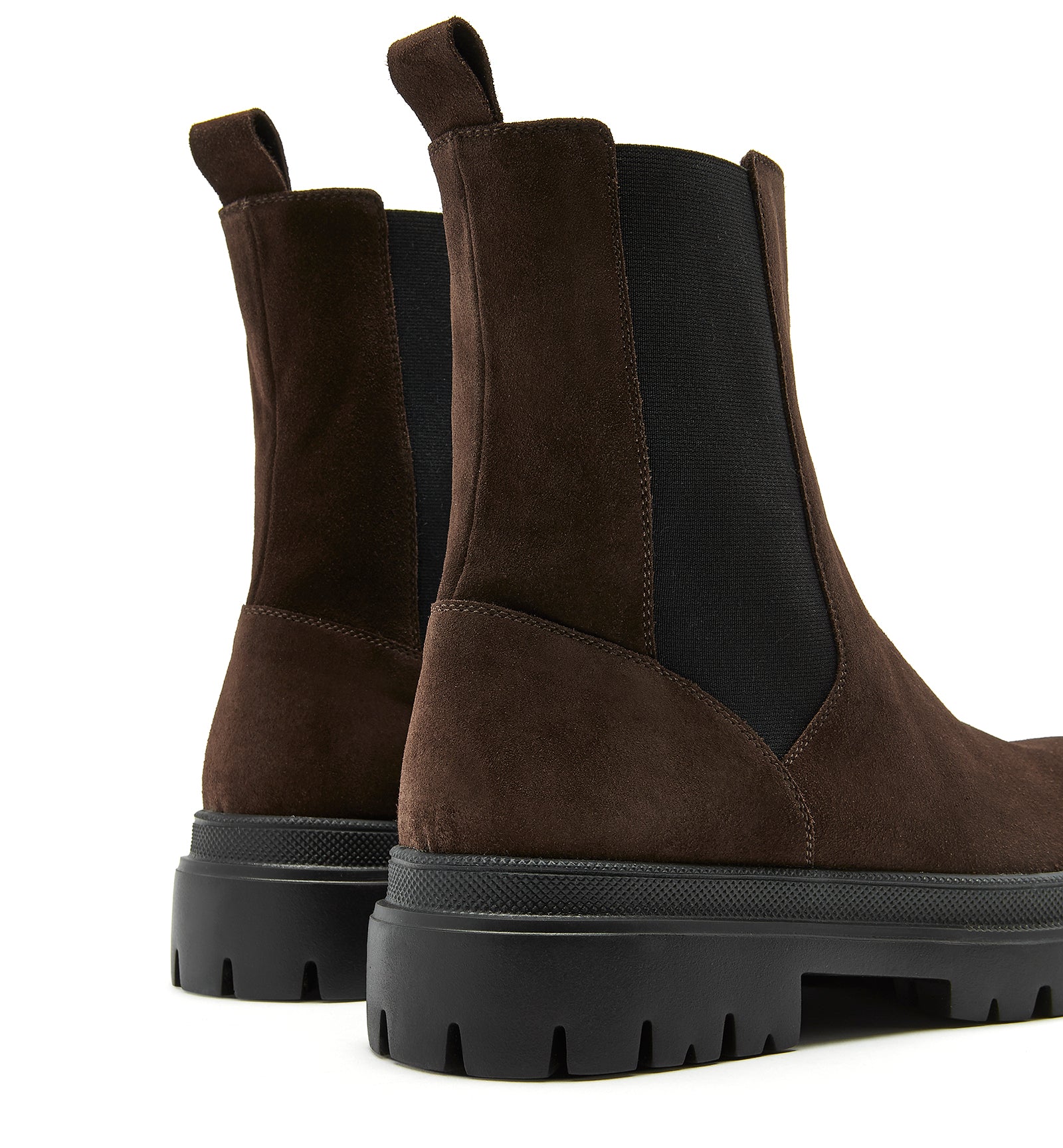 LEWIS MEN'S SHEARLING-LINED SUEDE BOOT