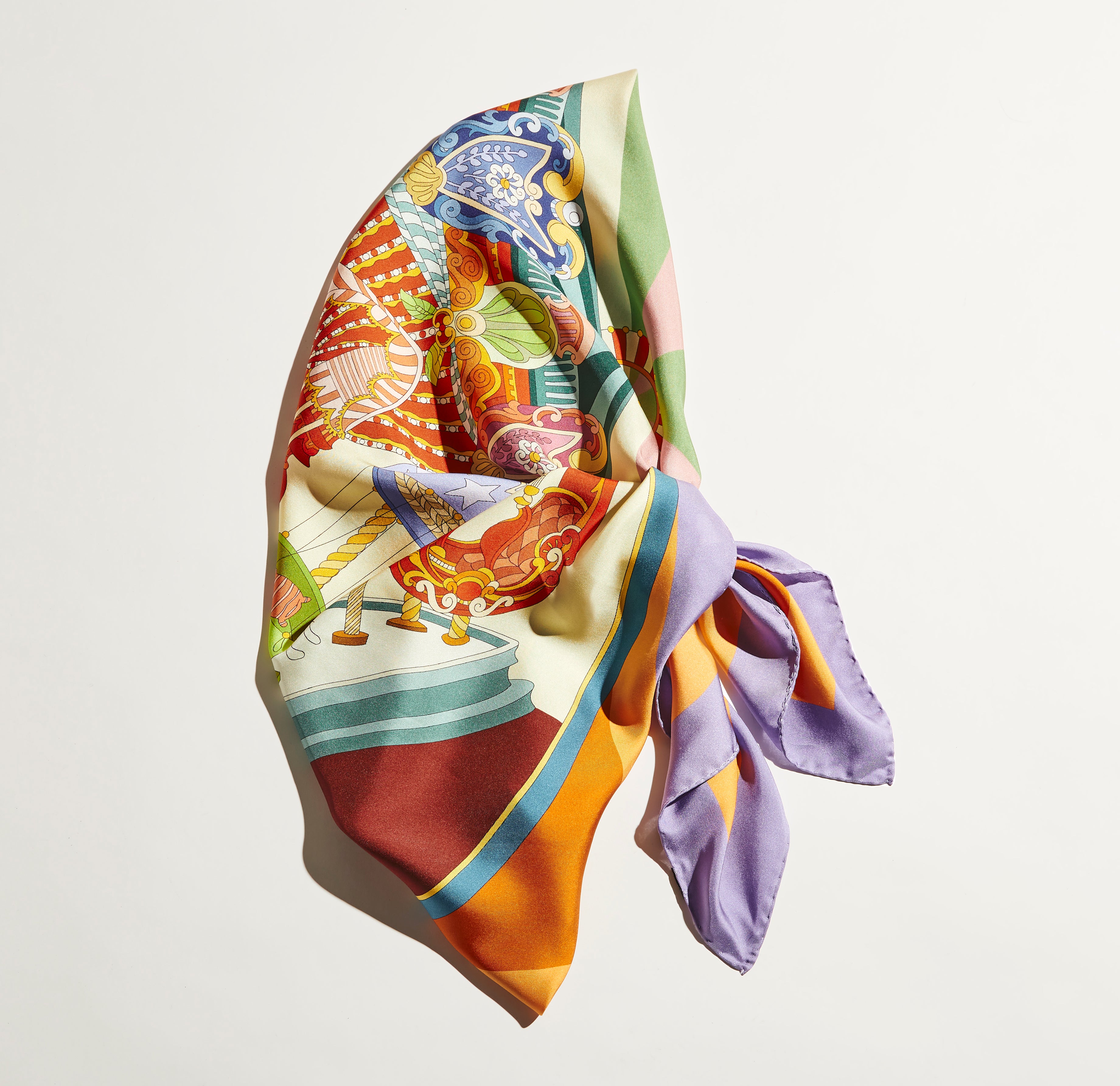 LYNX FOULARD EN SOIE