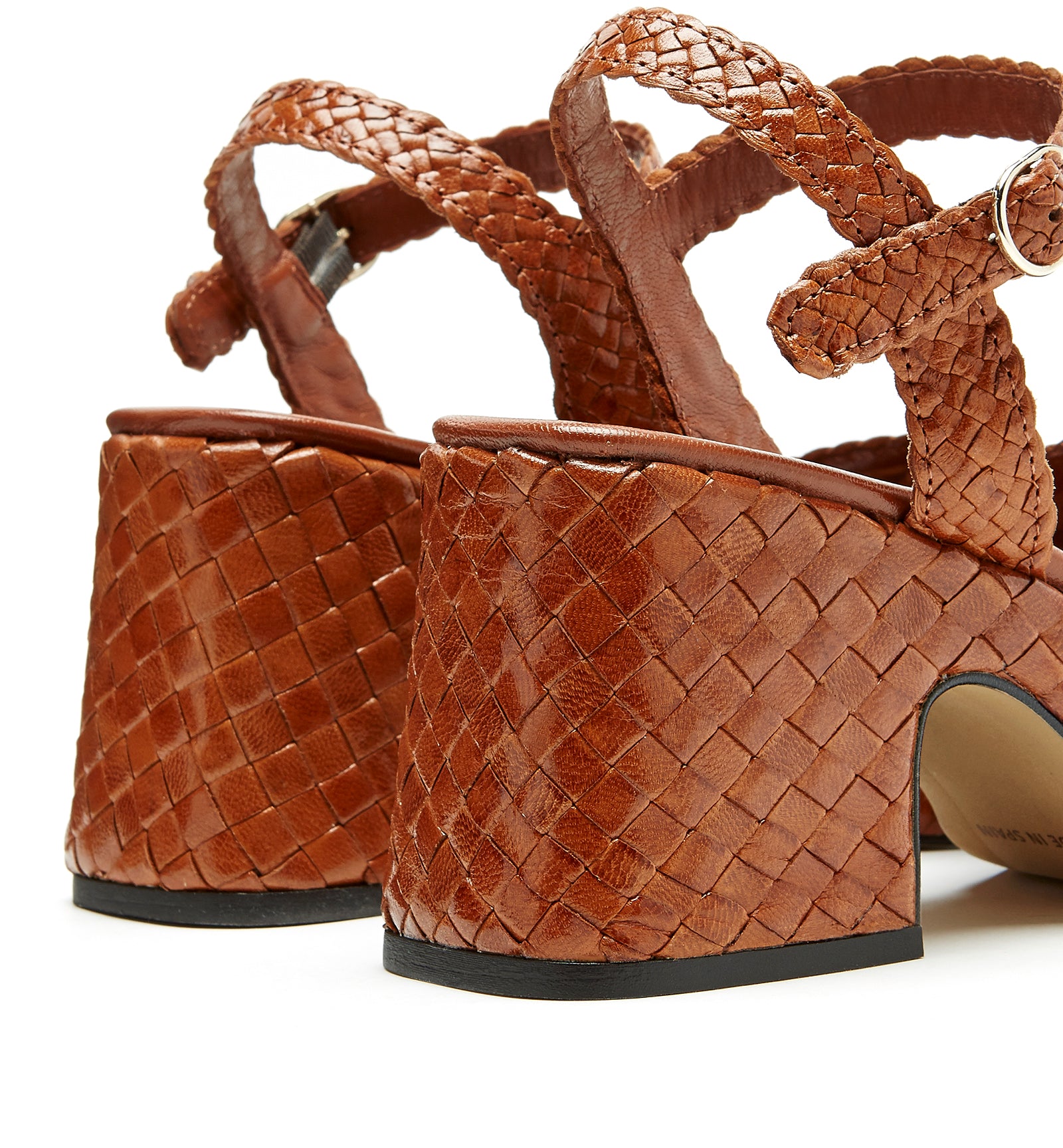PAMMEE WOVEN LEATHER SANDAL