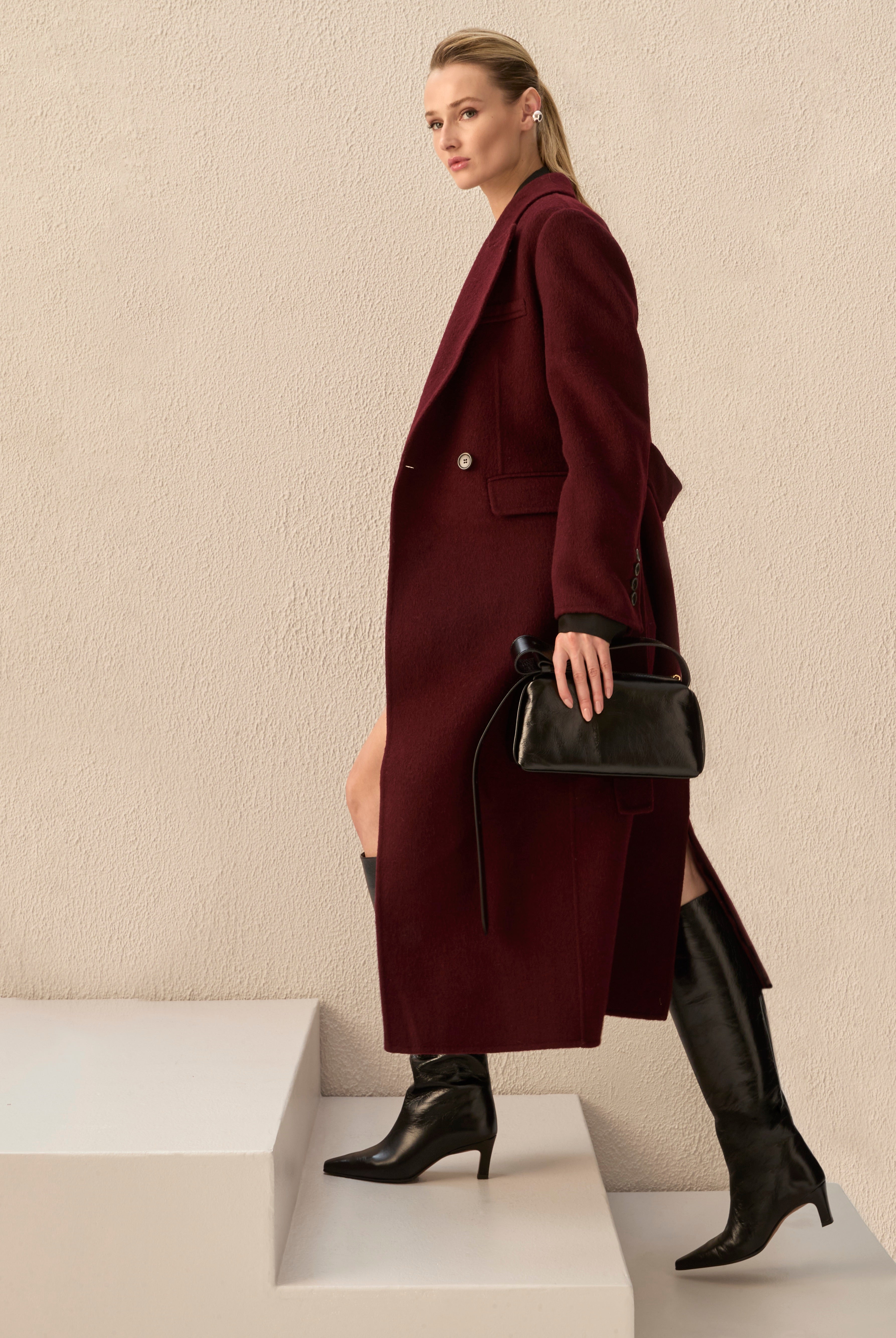 BASEL CRINKLE LEATHER BOOT