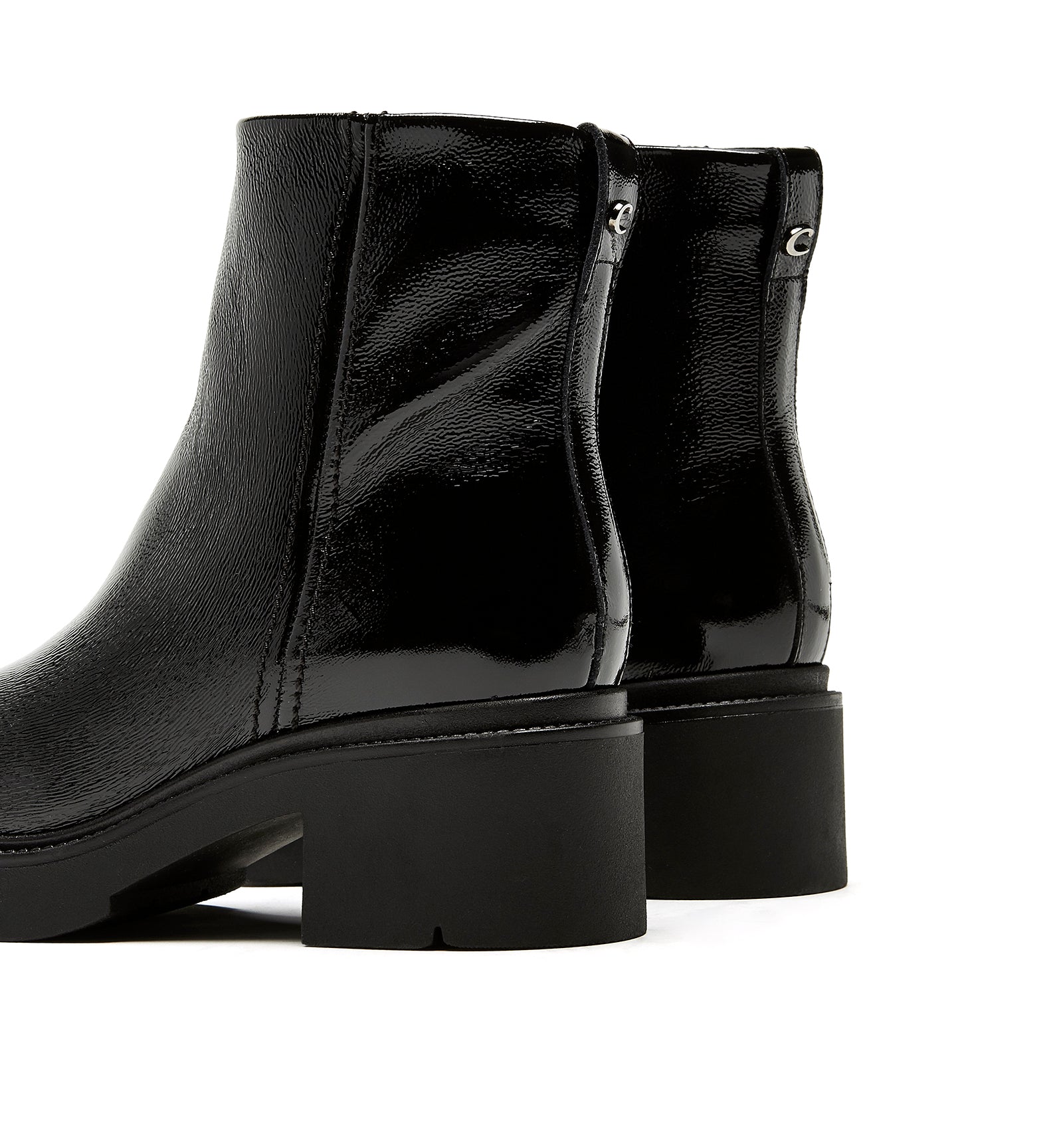 ALEC CRINKLE LEATHER BOOTIE
