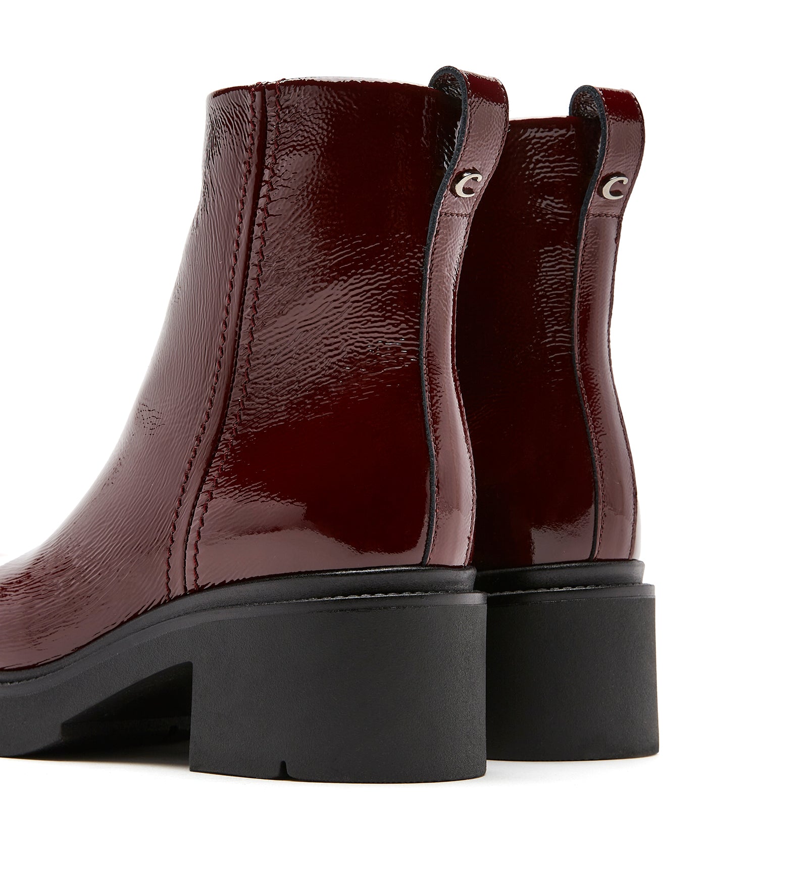 ALEC CRINKLE LEATHER BOOTIE