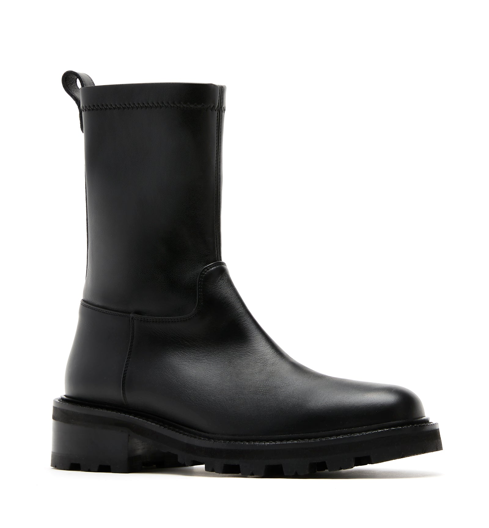 ANIKA LEATHER BOOTIE