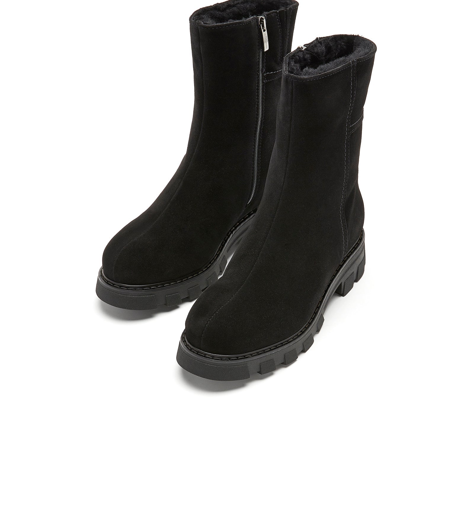 AUTUMN SHEARLING - LINED SUEDE BOOTIE - La Canadienne