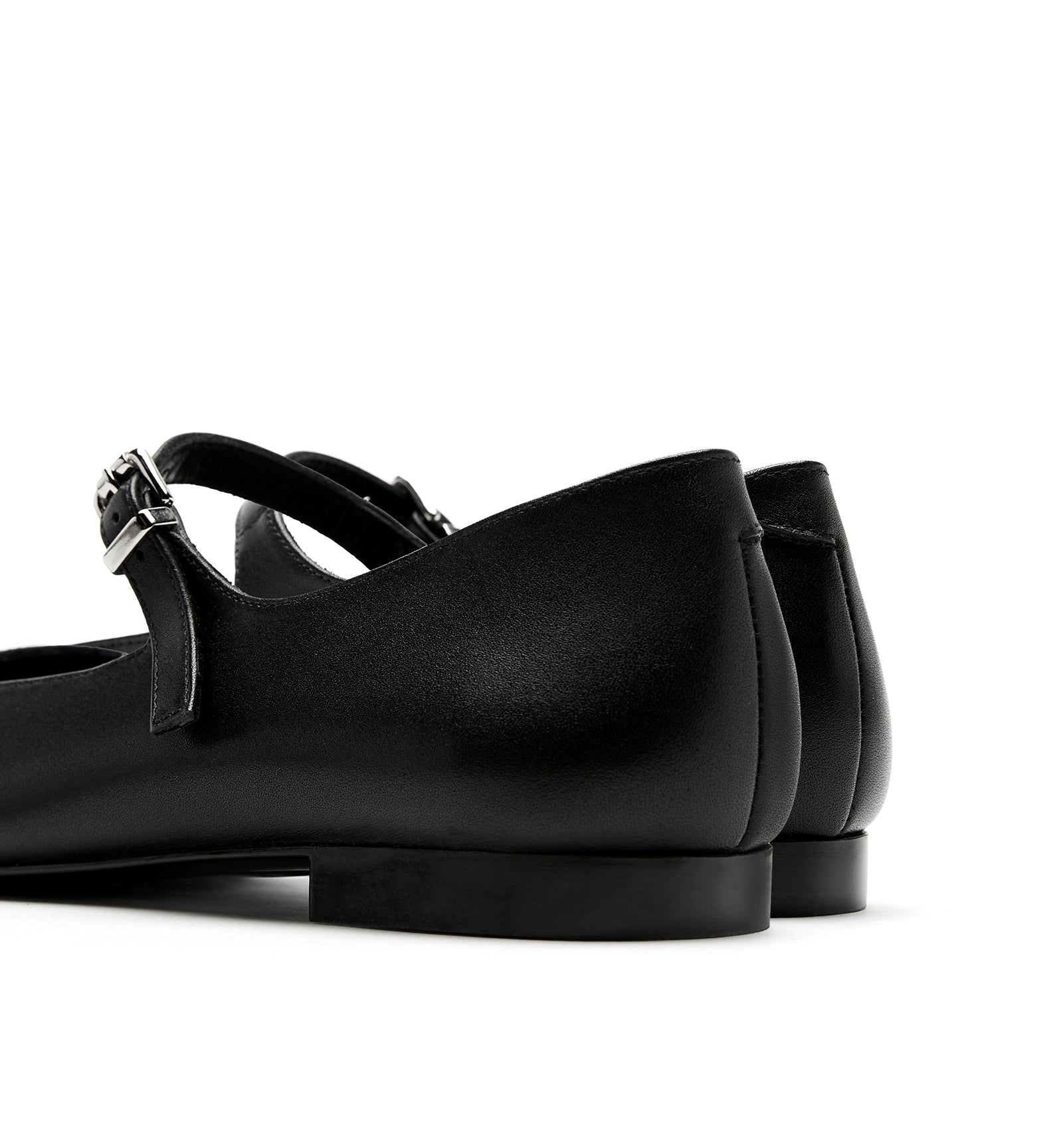 BAKER LEATHER MARY JANE FLAT - La Canadienne