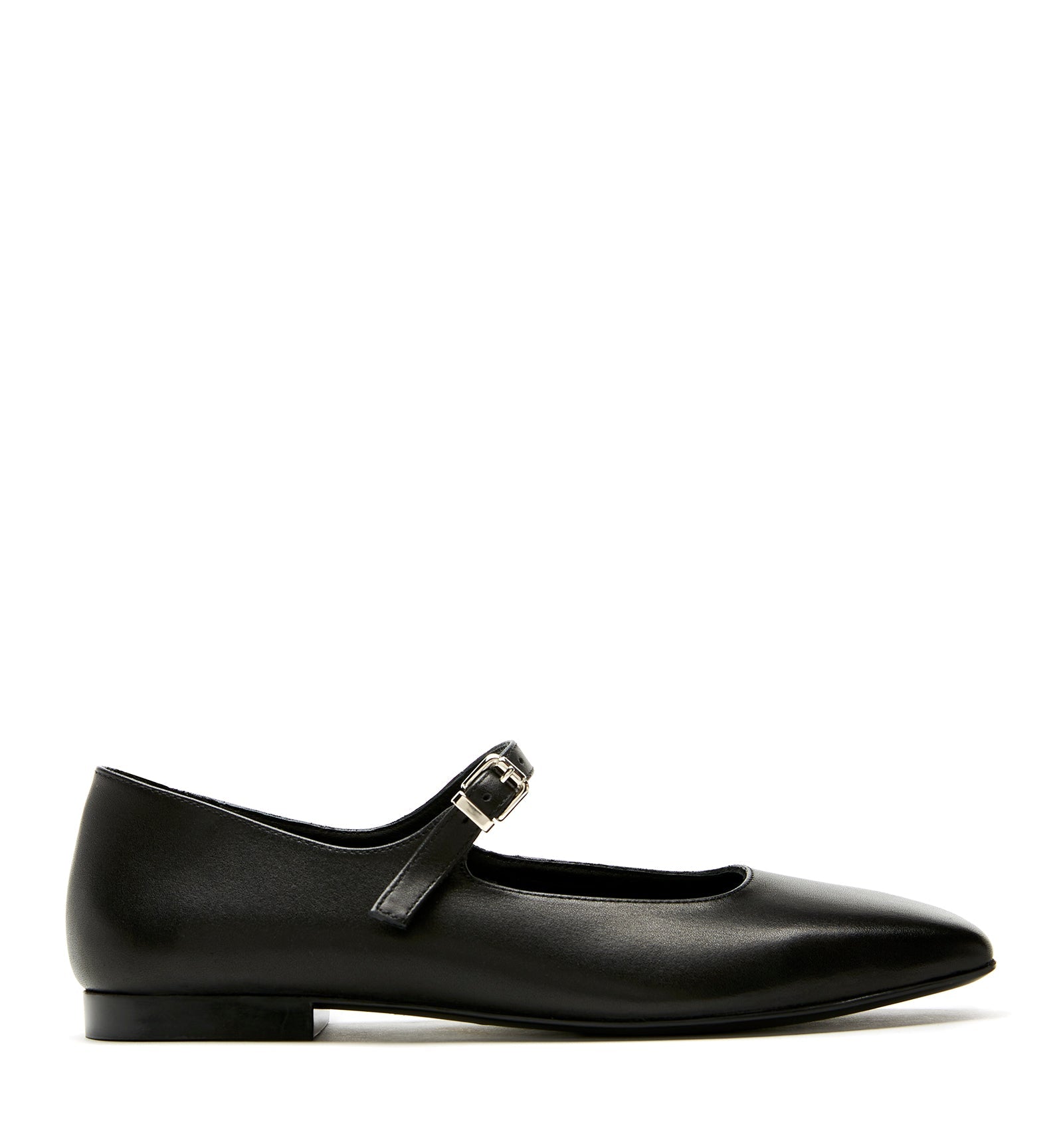BAKER LEATHER MARY JANE FLAT - La Canadienne