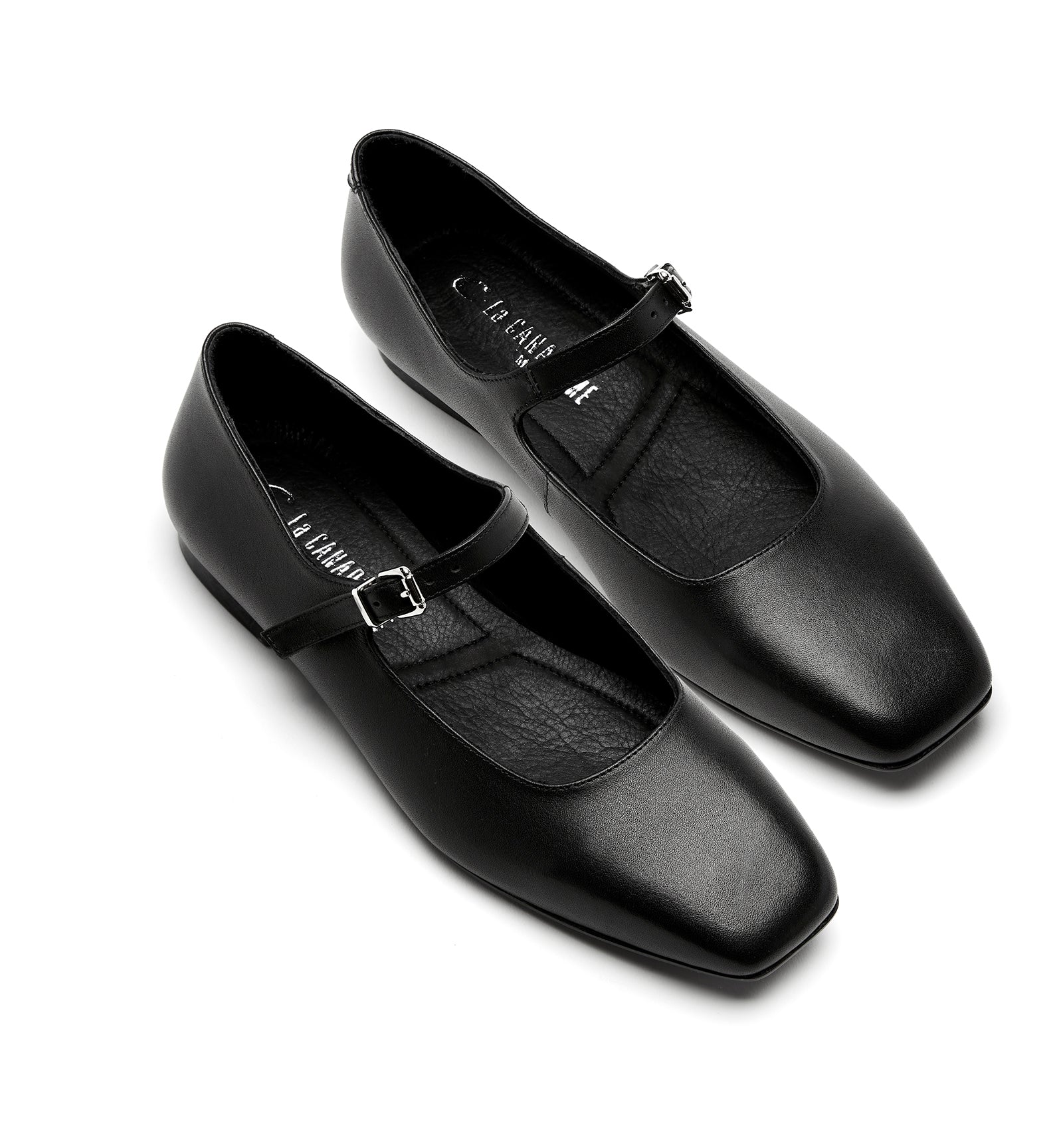BAKER LEATHER MARY JANE FLAT - La Canadienne