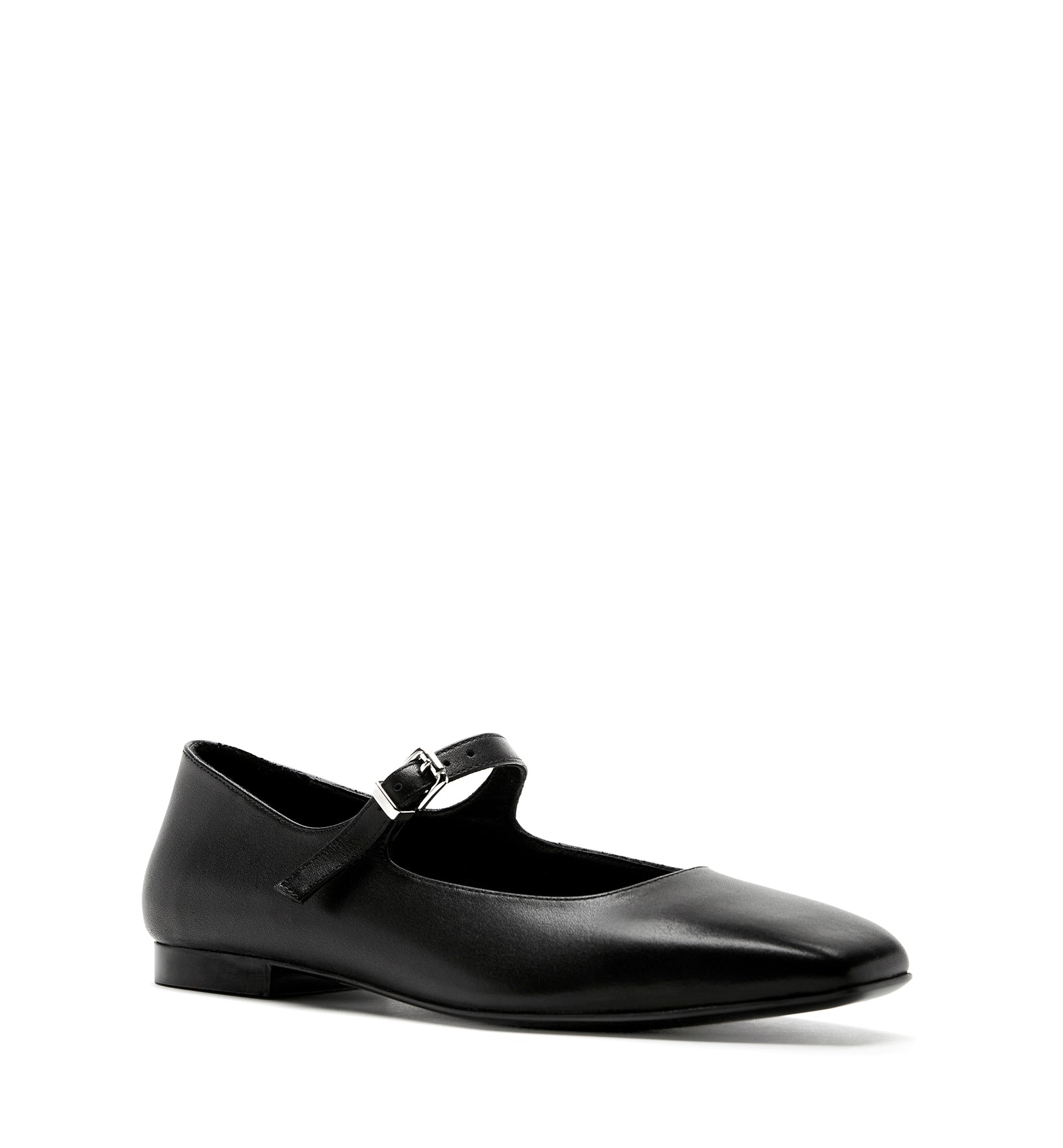 BAKER LEATHER MARY JANE FLAT - La Canadienne