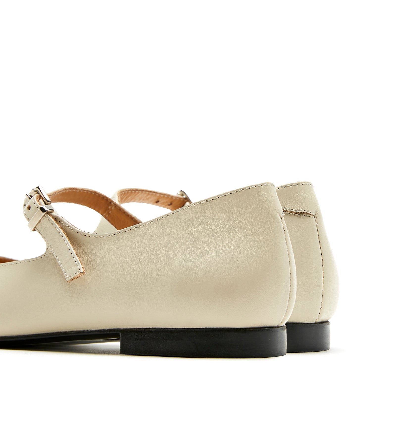 BAKER LEATHER MARY JANE FLAT - La Canadienne