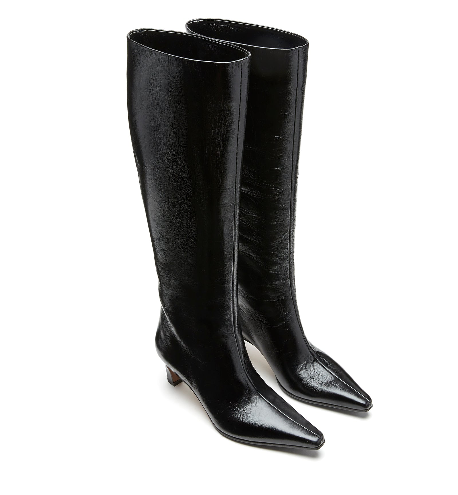 BASEL CRINKLE LEATHER BOOT