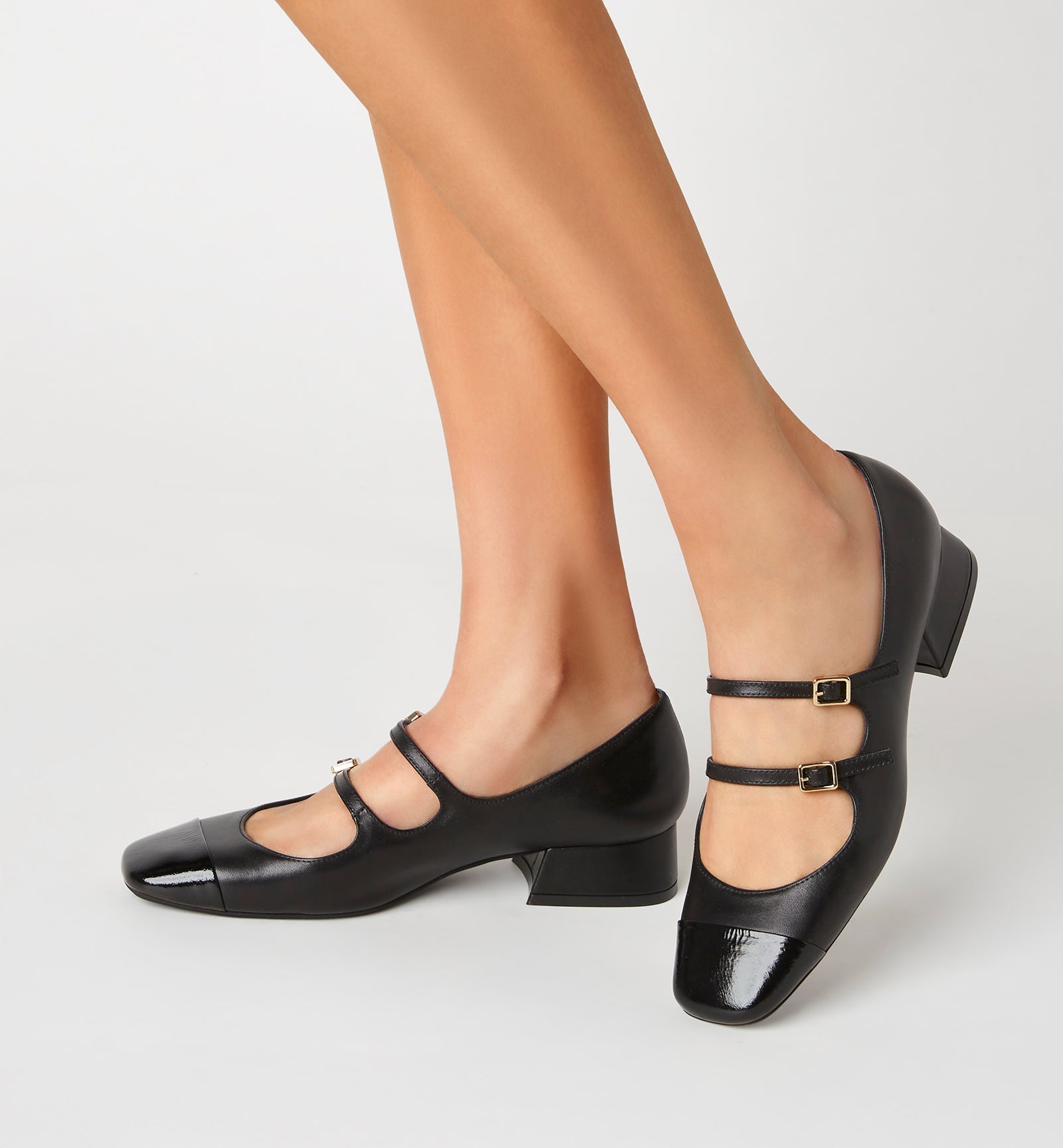 BEKA MARY JANE LEATHER HEEL - La Canadienne