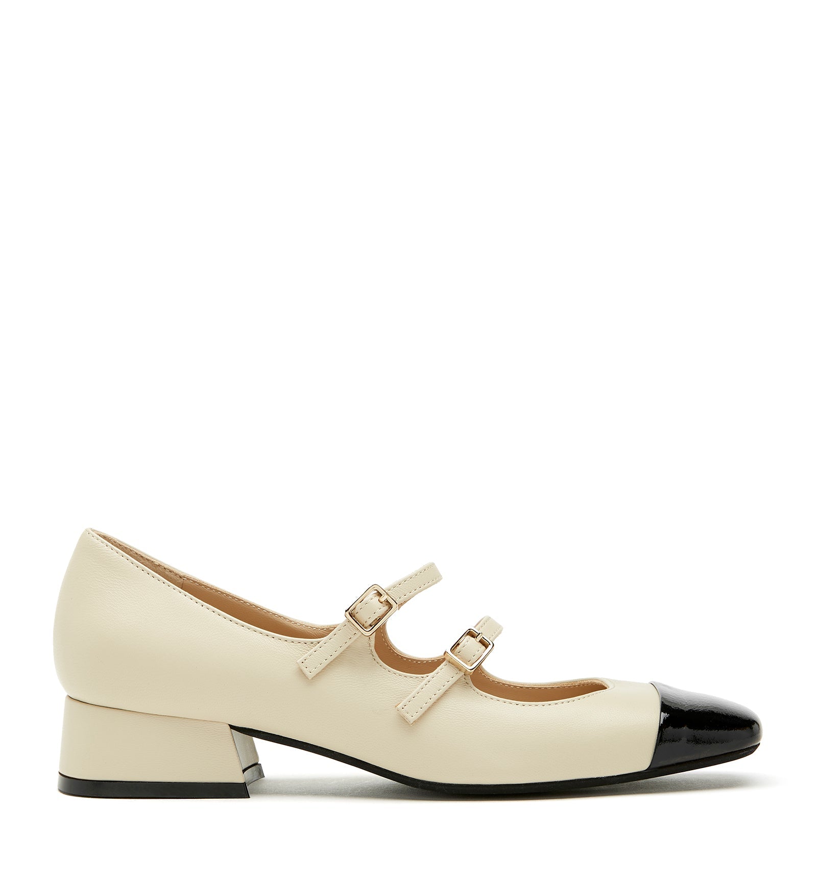BEKA MARY JANE LEATHER HEEL - La Canadienne