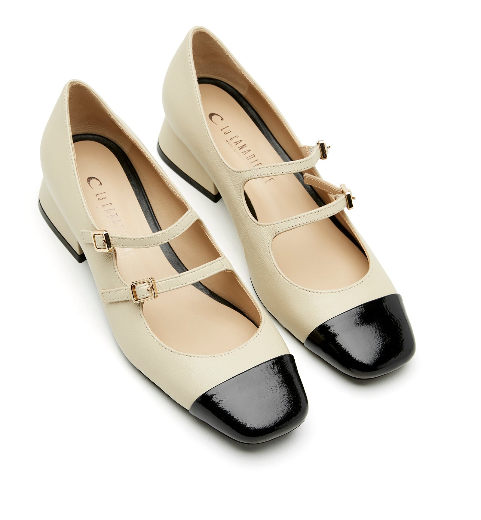 BEKA MARY JANE LEATHER HEEL - La Canadienne