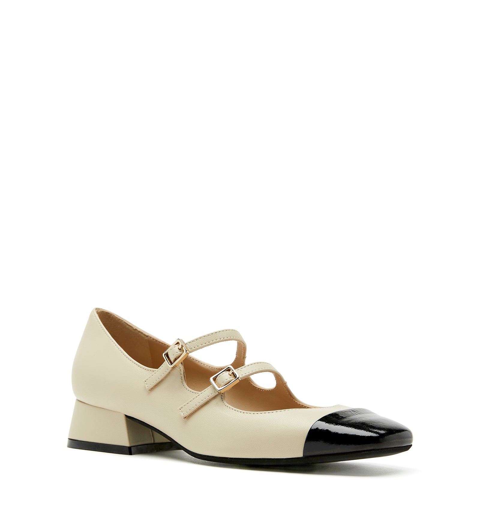 BEKA MARY JANE LEATHER HEEL - La Canadienne