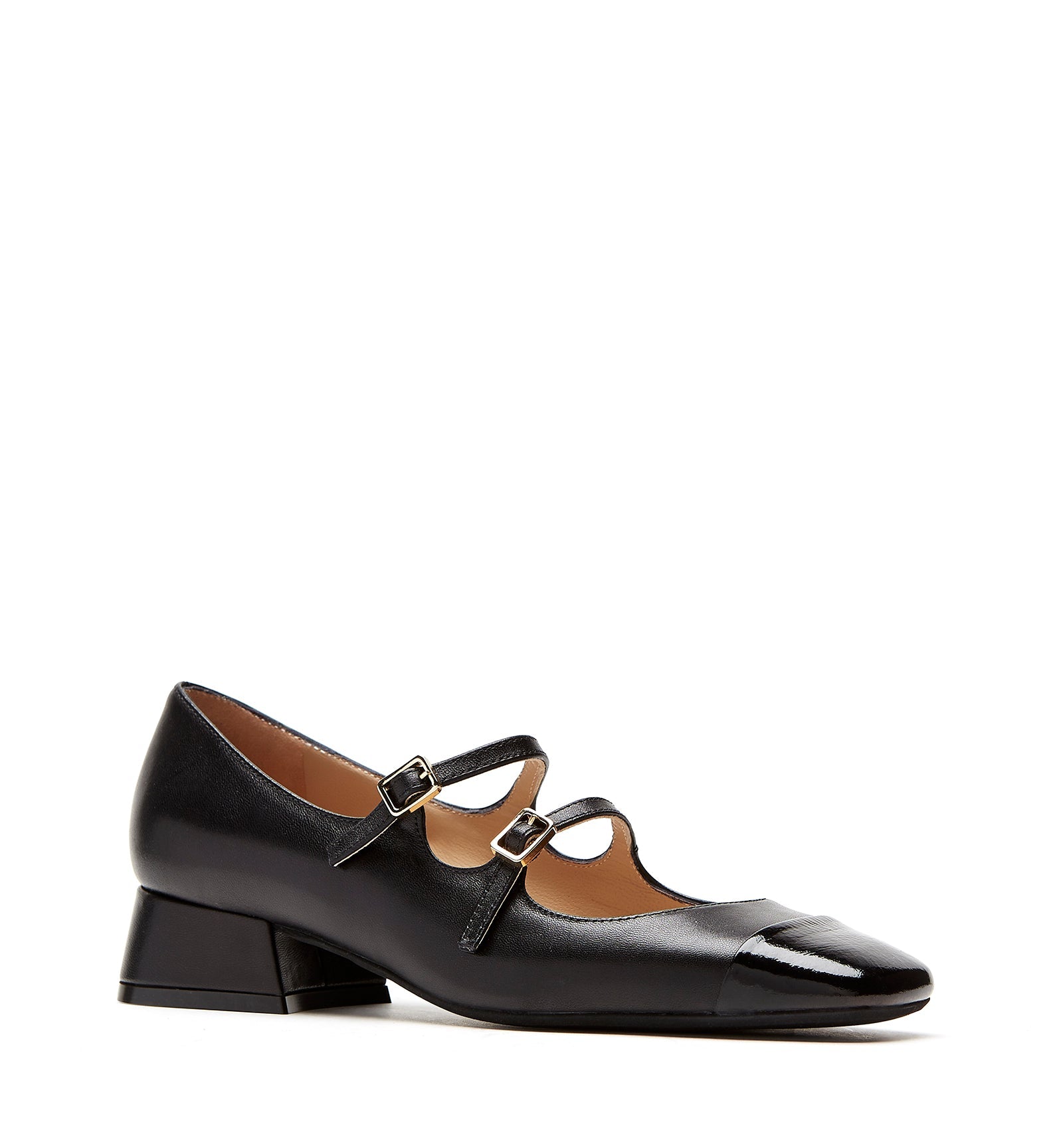 BEKA MARY JANE LEATHER HEEL - La Canadienne
