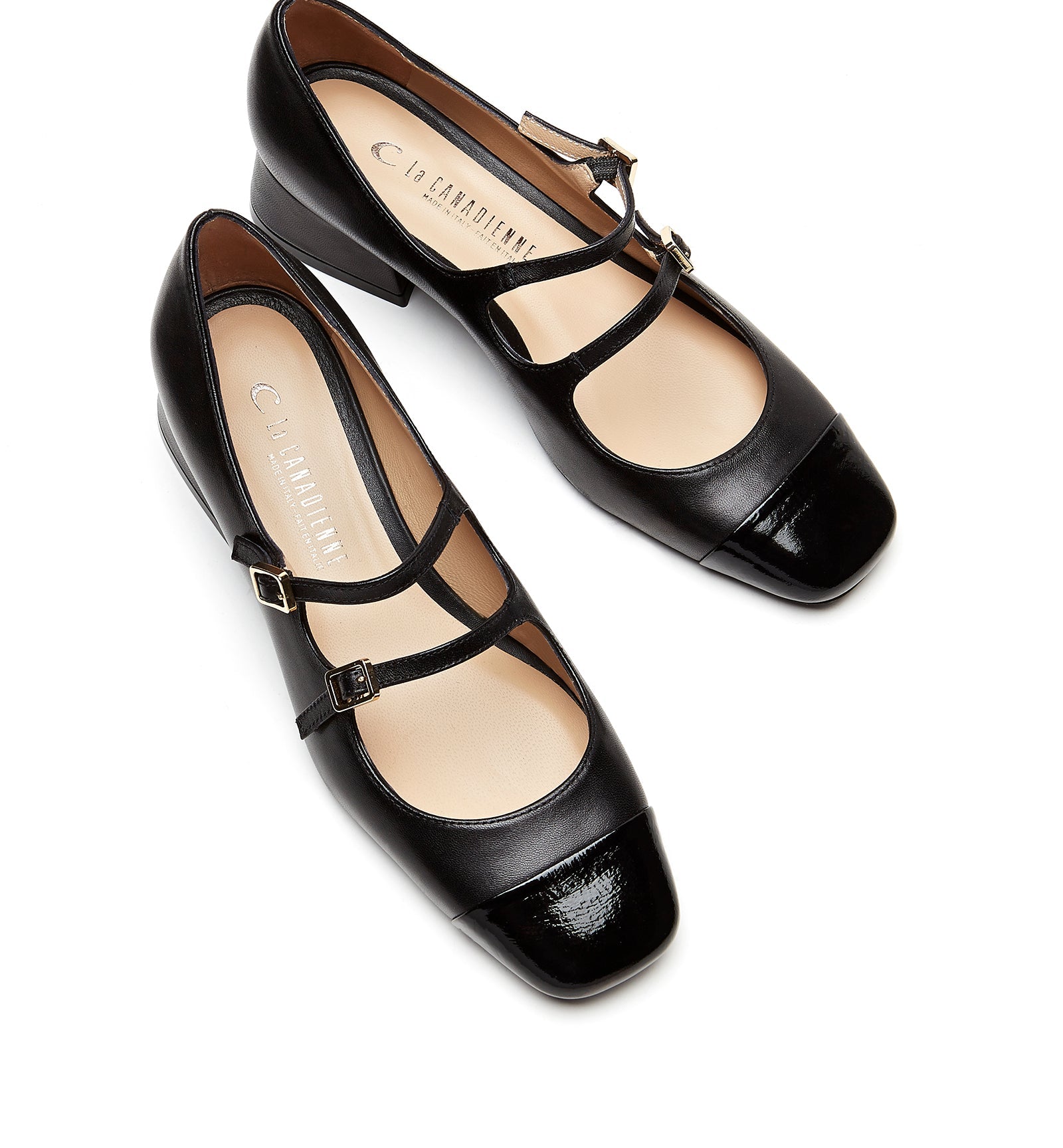 BEKA MARY JANE LEATHER HEEL - La Canadienne