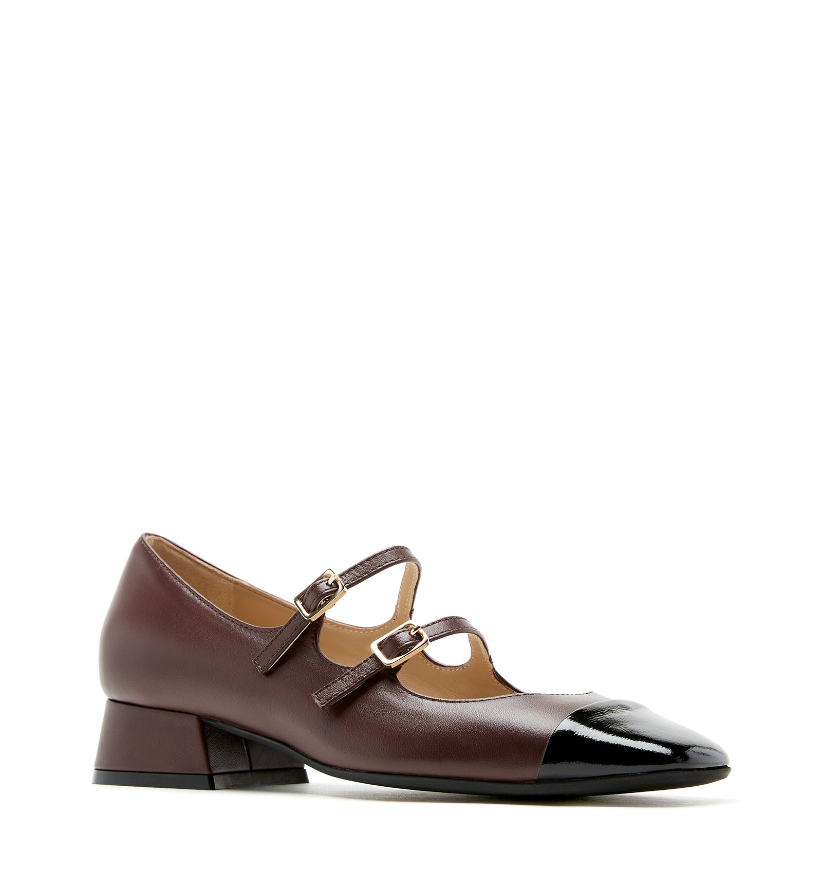 BEKA MARY JANE LEATHER HEEL