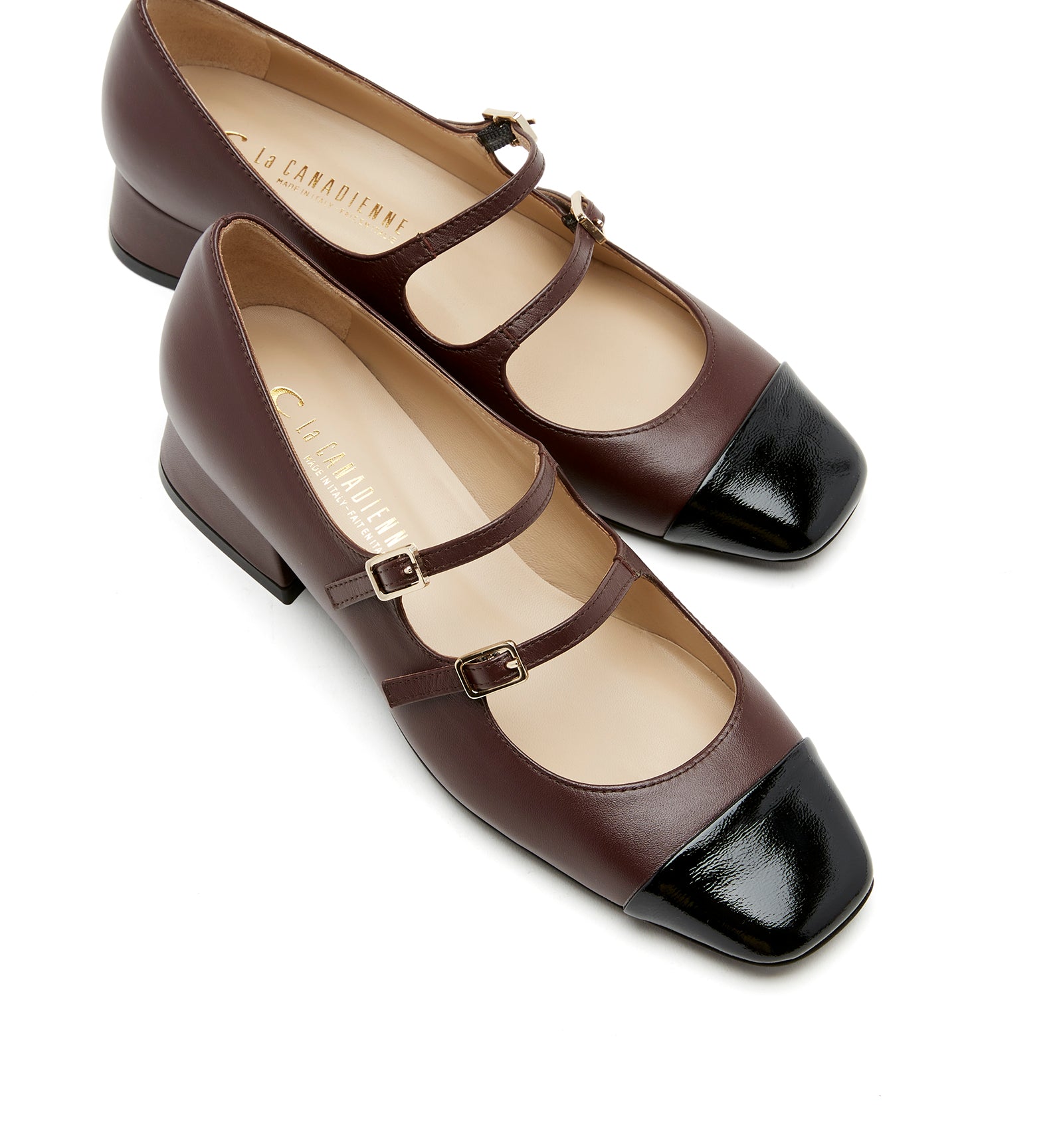 BEKA MARY JANE LEATHER HEEL