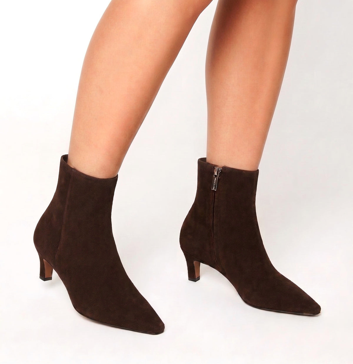 BEV SUEDE HEELED BOOTIE — Item 12 of 12
