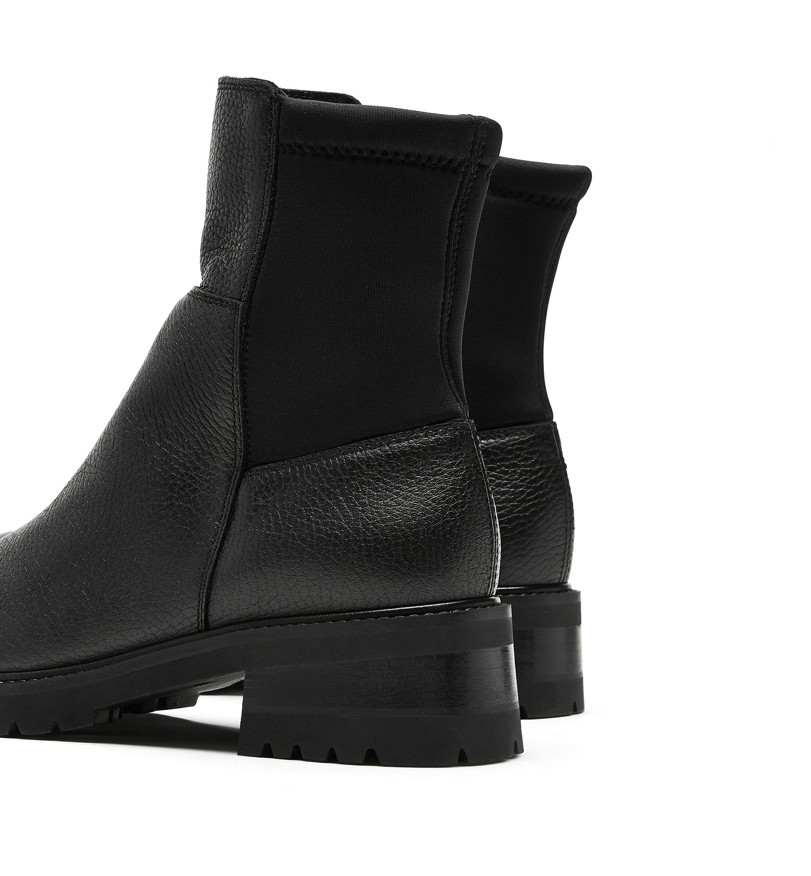 CALIX PEBBLE LEATHER BOOTIE