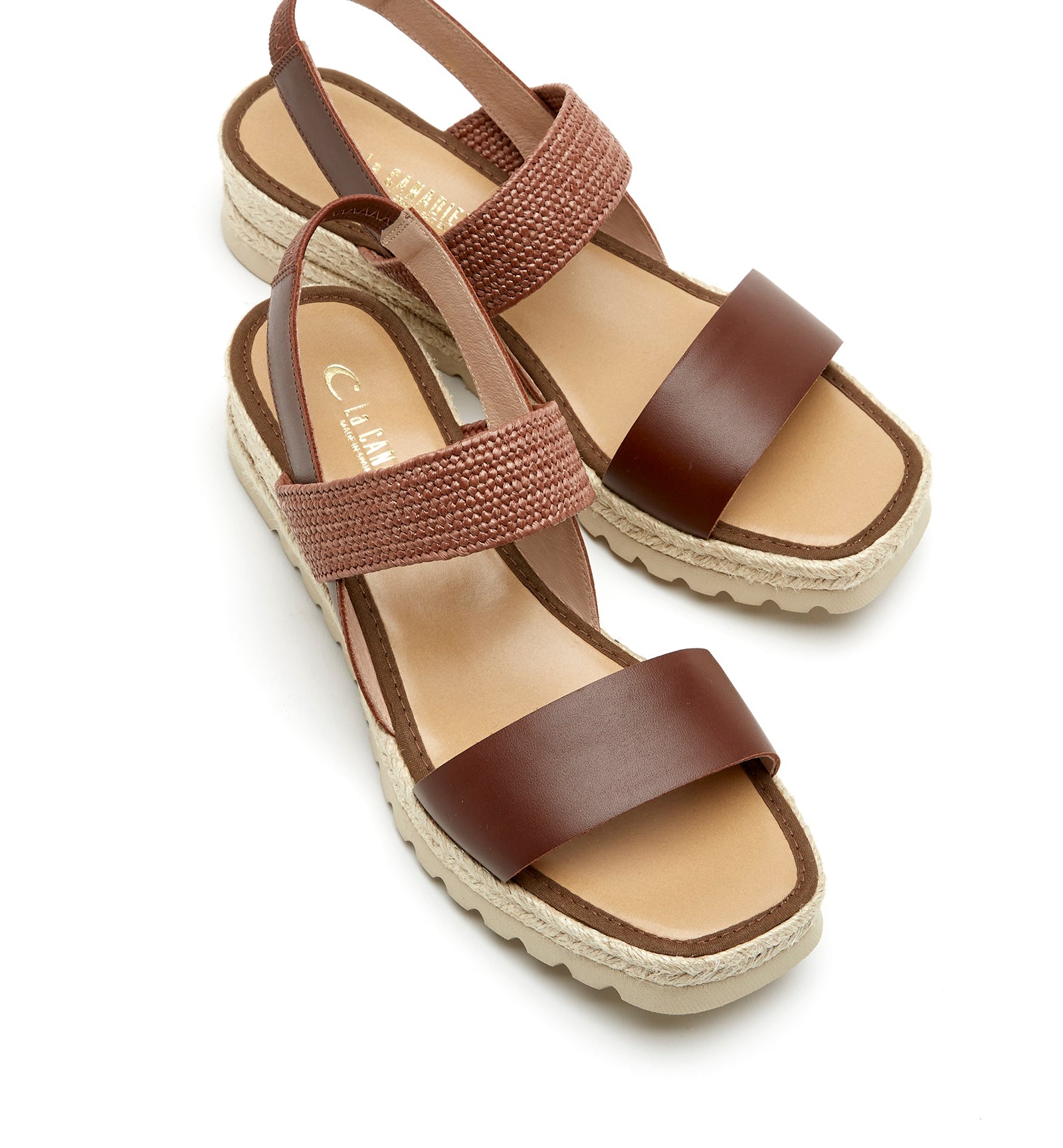 CANNES LEATHER ESPADRILLE - La Canadienne