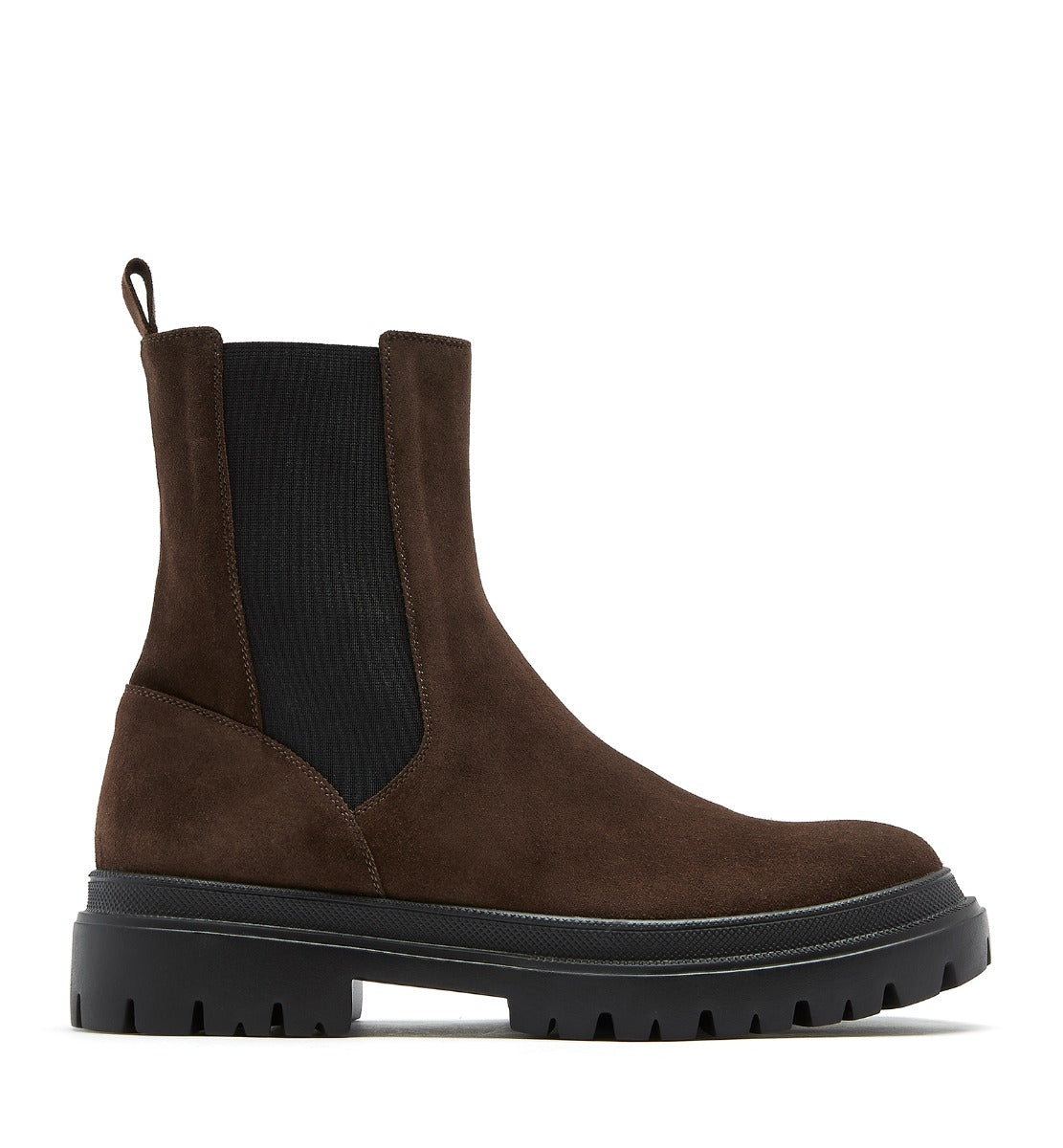 LEWIS MEN'S SHEARLING-LINED SUEDE BOOT