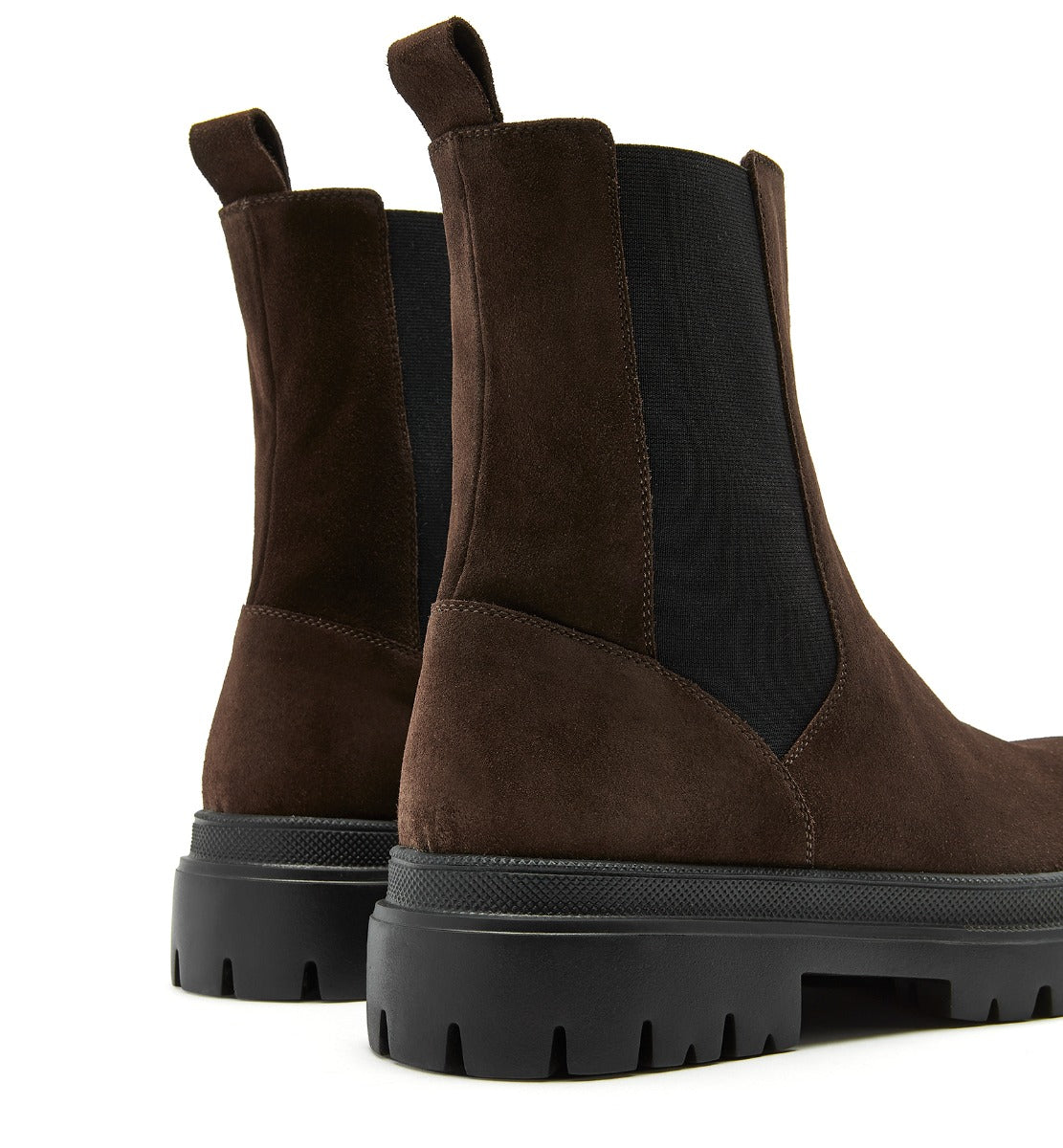 LEWIS MEN'S SHEARLING-LINED SUEDE BOOT