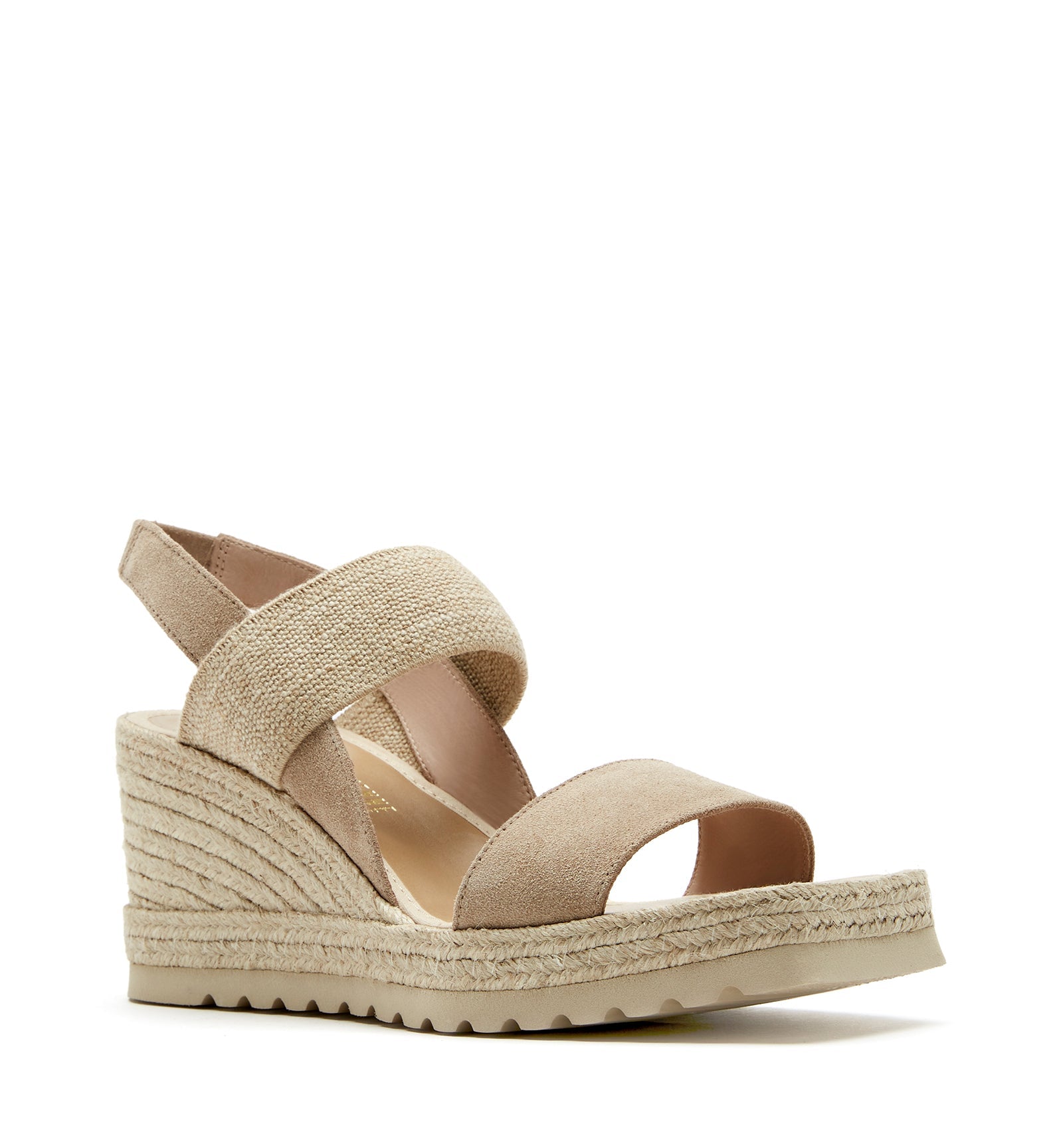 CASSINO SUEDE WEDGE ESPADRILLE - La Canadienne