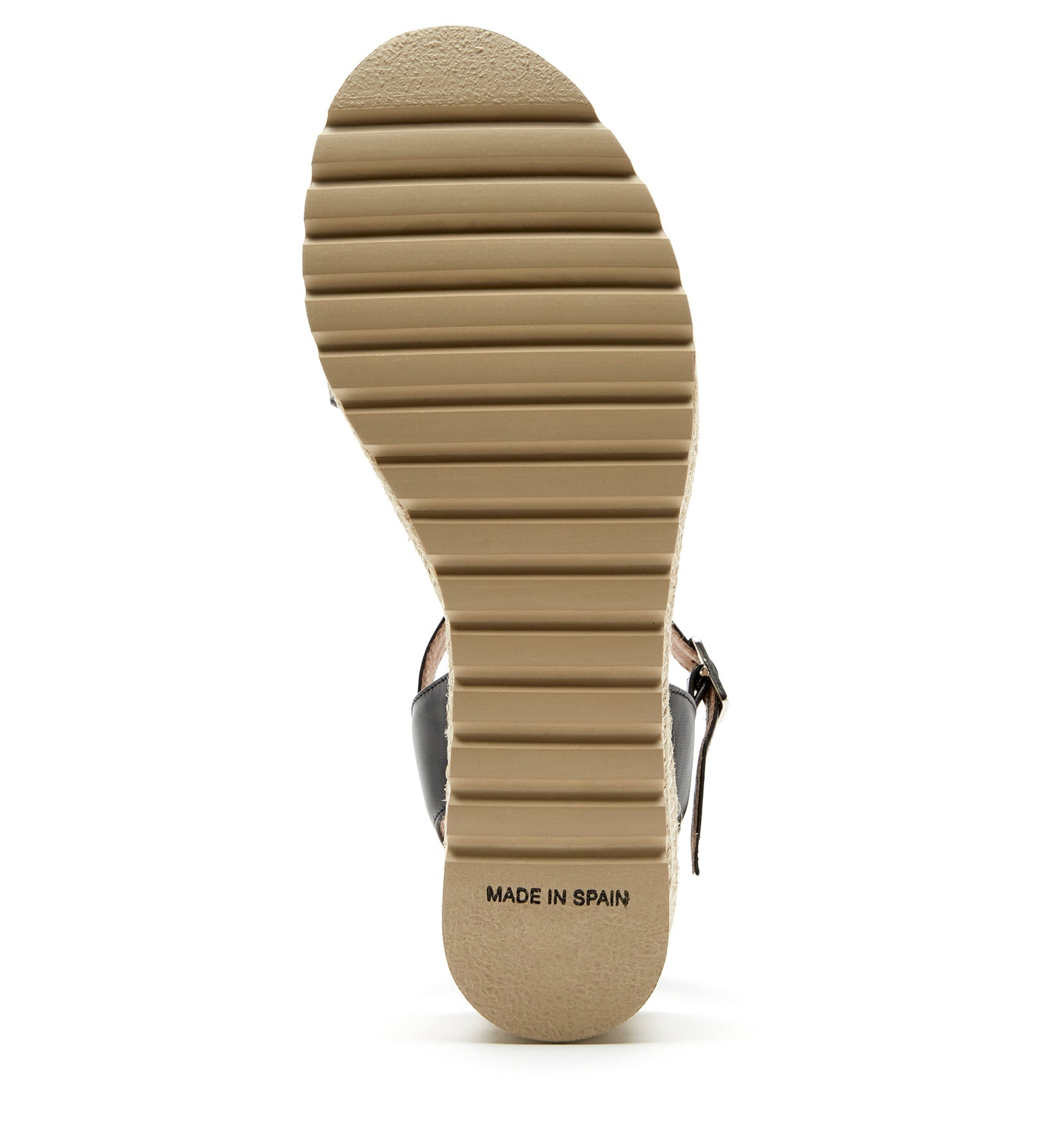 CHRISTIE LEATHER WEDGE ESPADRILLE - La Canadienne