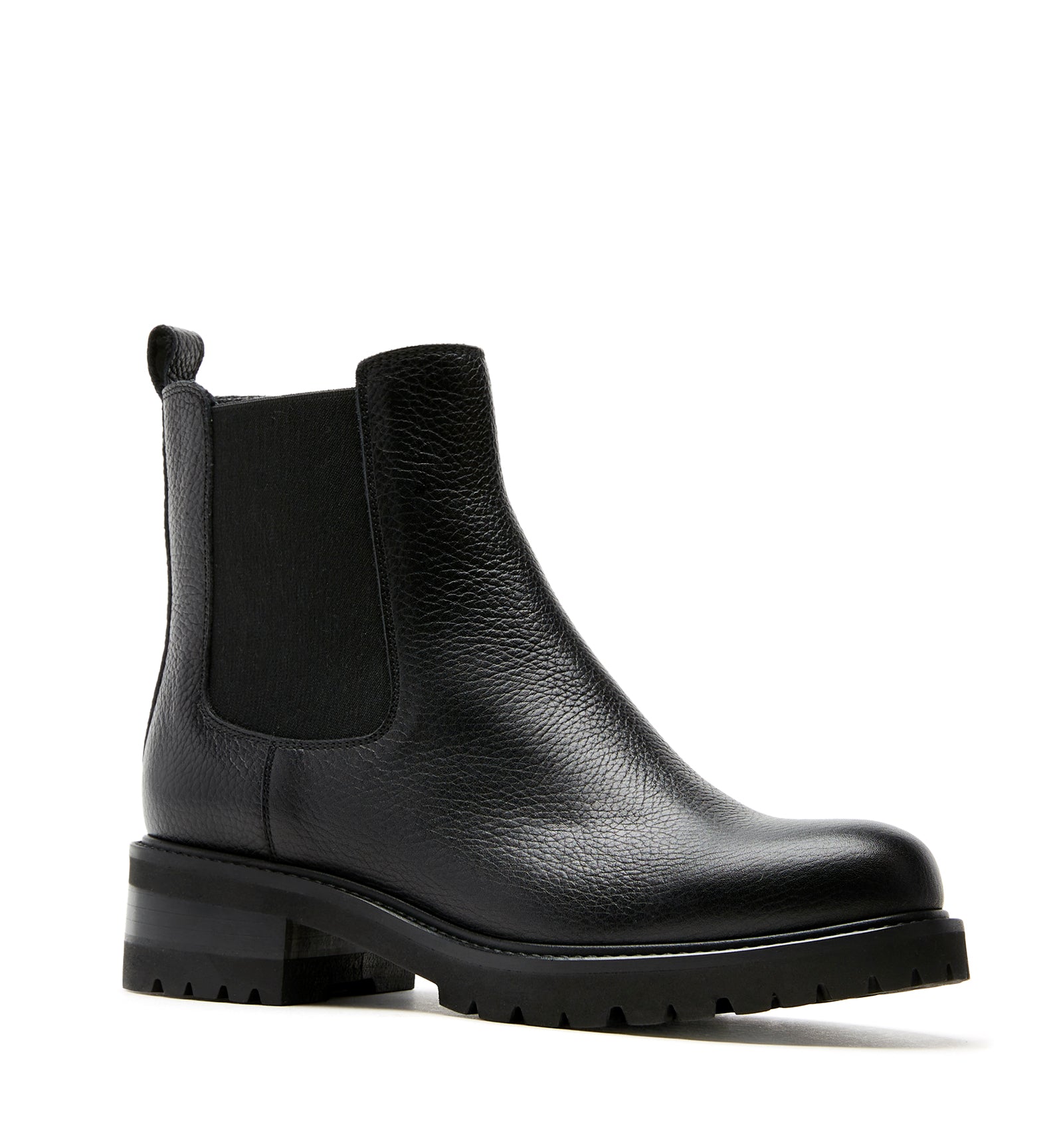 CYE PEBBLED LEATHER BOOTIE