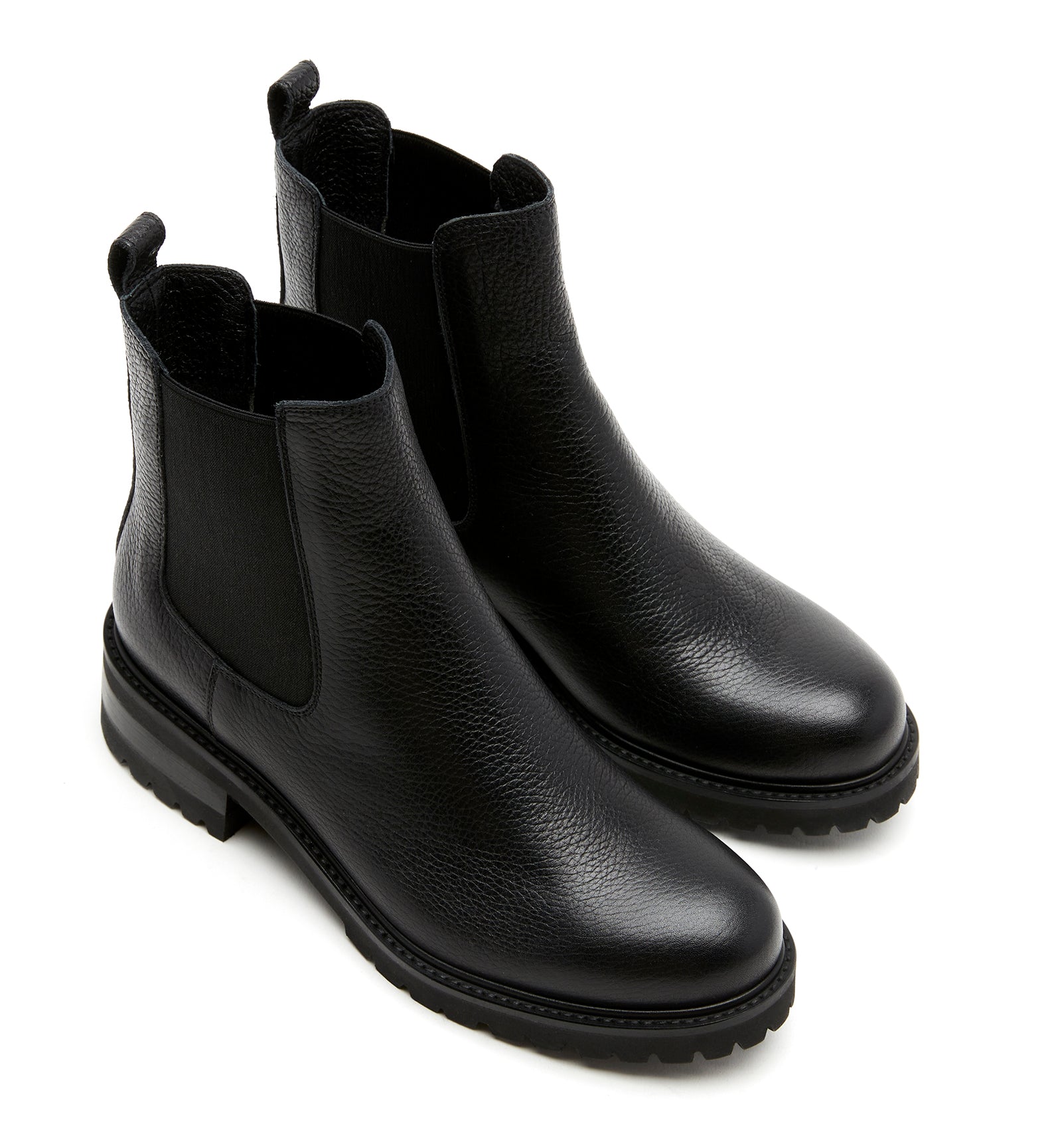 CYE PEBBLED LEATHER BOOTIE