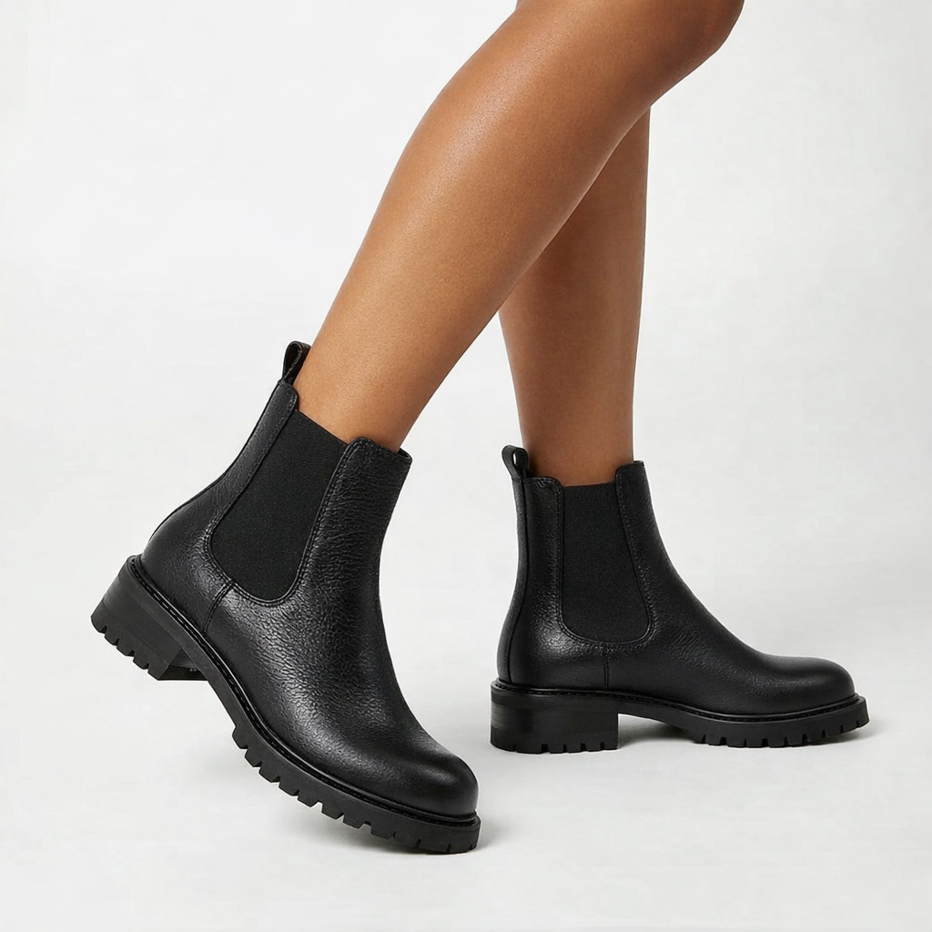 CYE PEBBLED LEATHER BOOTIE