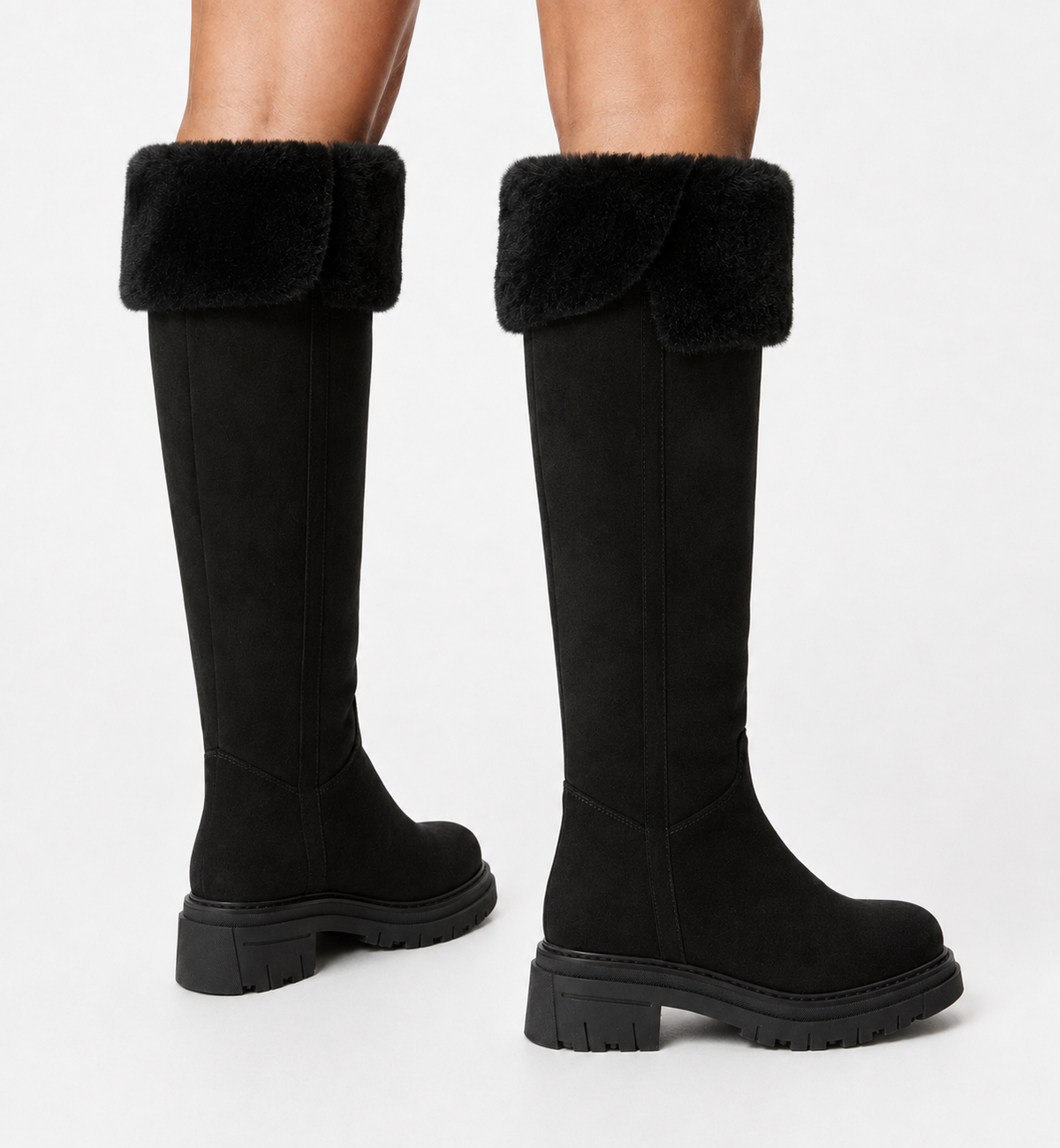 DAVIDE SHEARLING-LINED SUEDE BOOT — Item 12 of 12