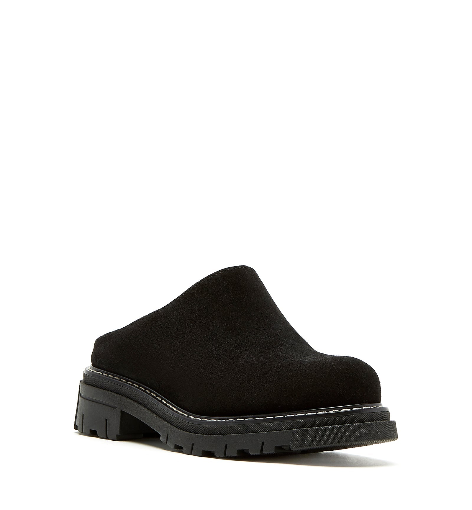 DEA SHEARLING - LINED SUEDE MULE - La Canadienne