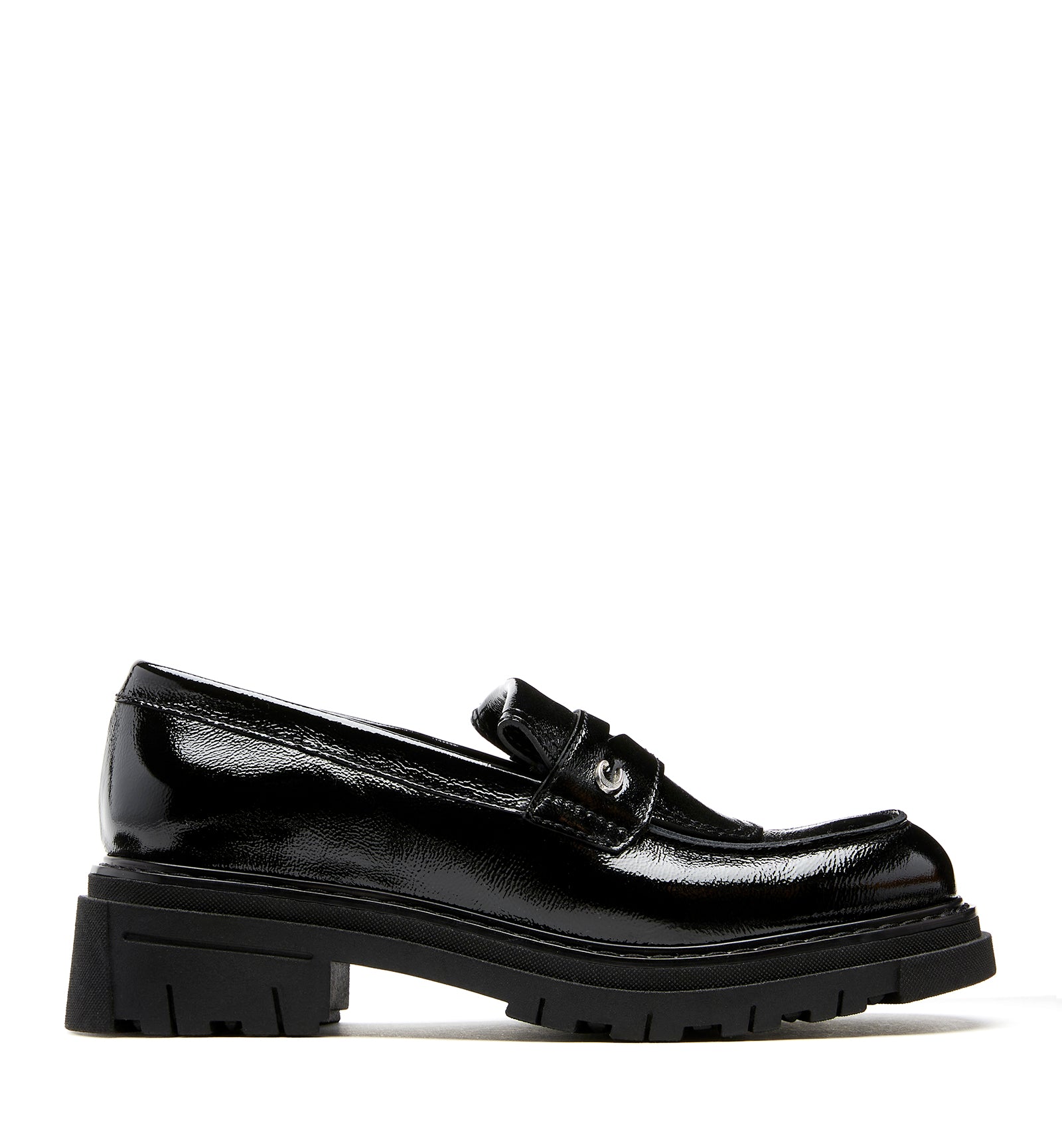 DEBBI CRINKLE LEATHER LOAFER