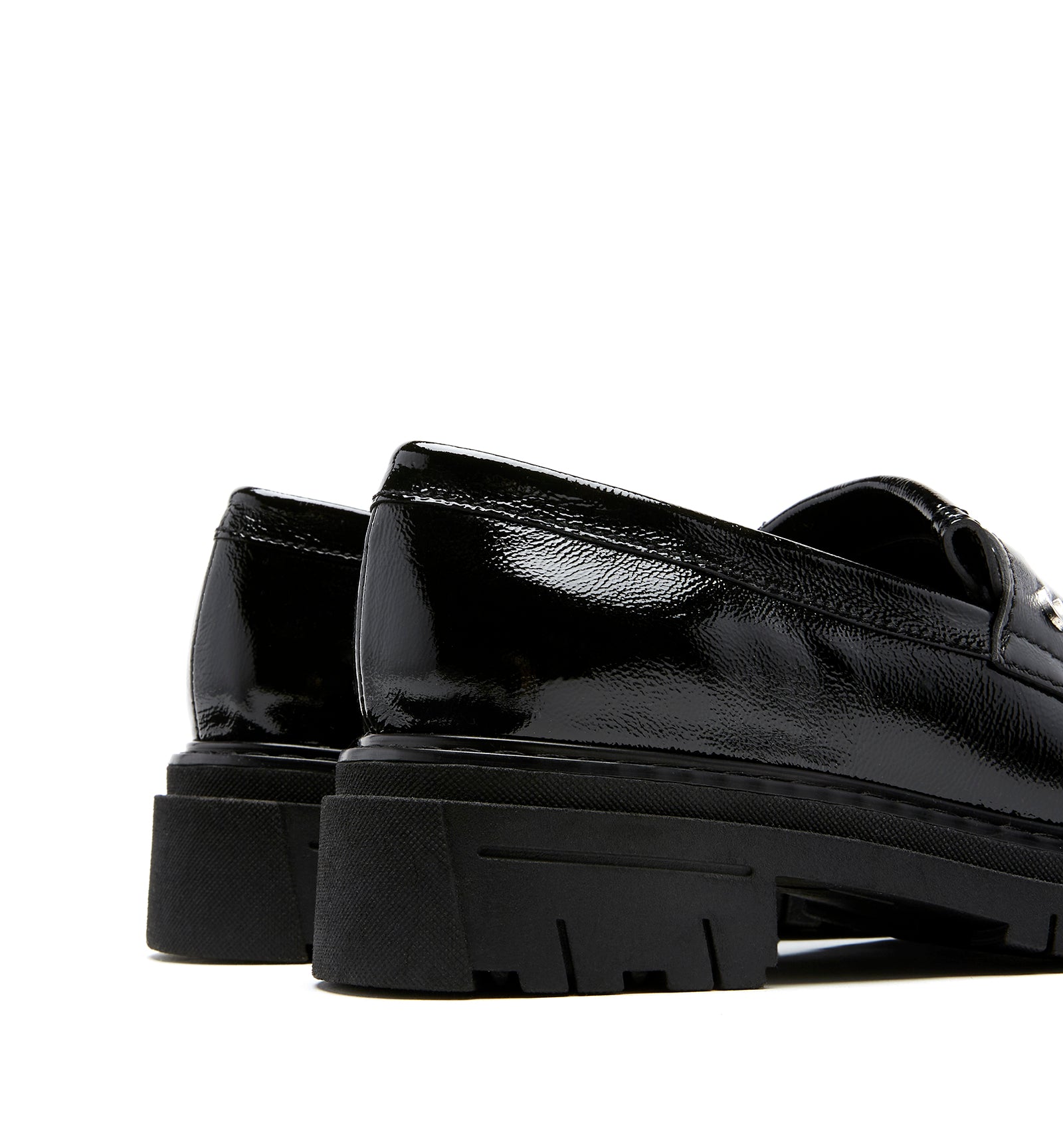 DEBBI CRINKLE LEATHER LOAFER