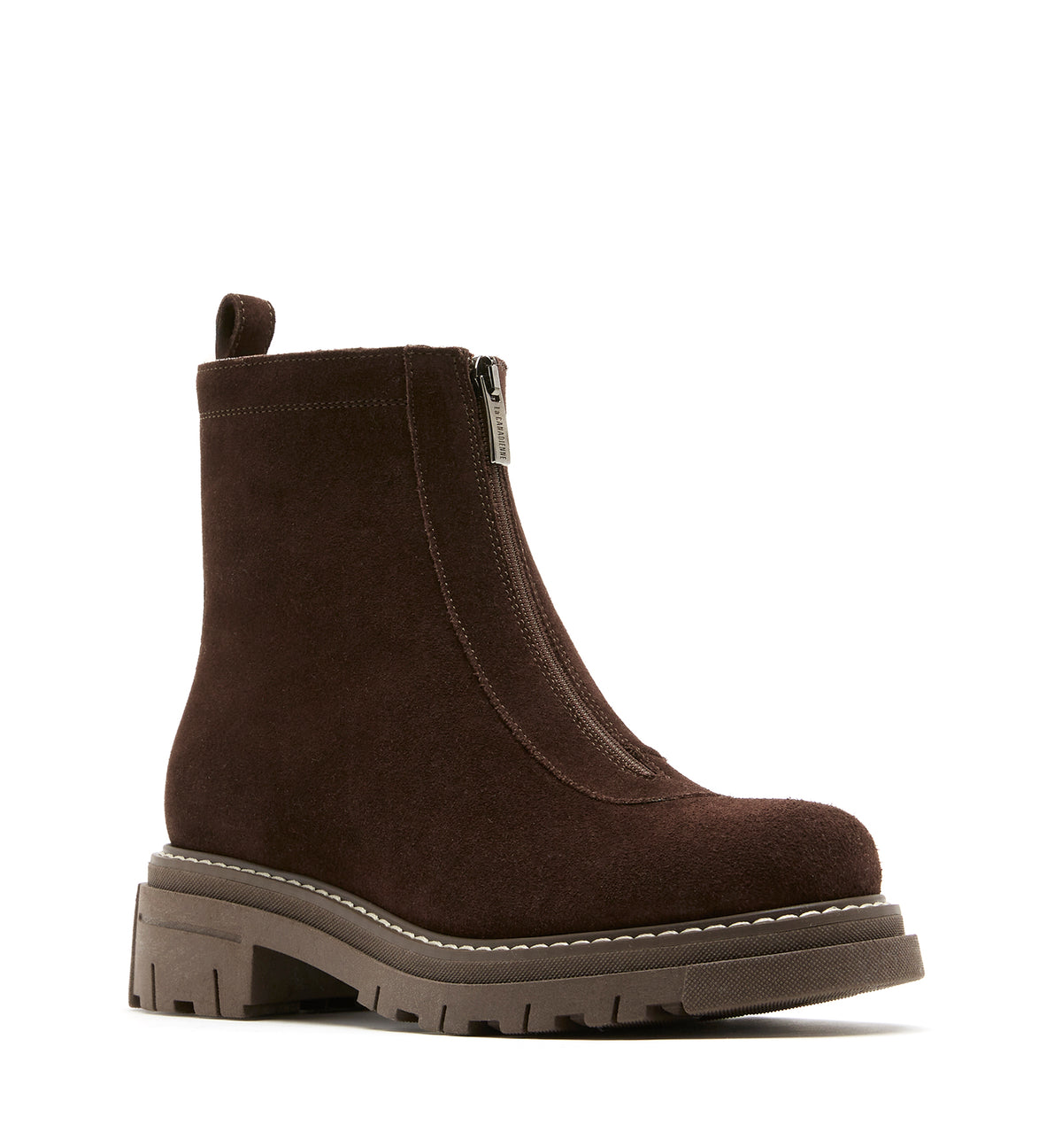 DELTA SHEARLING-LINED SUEDE BOOTIE