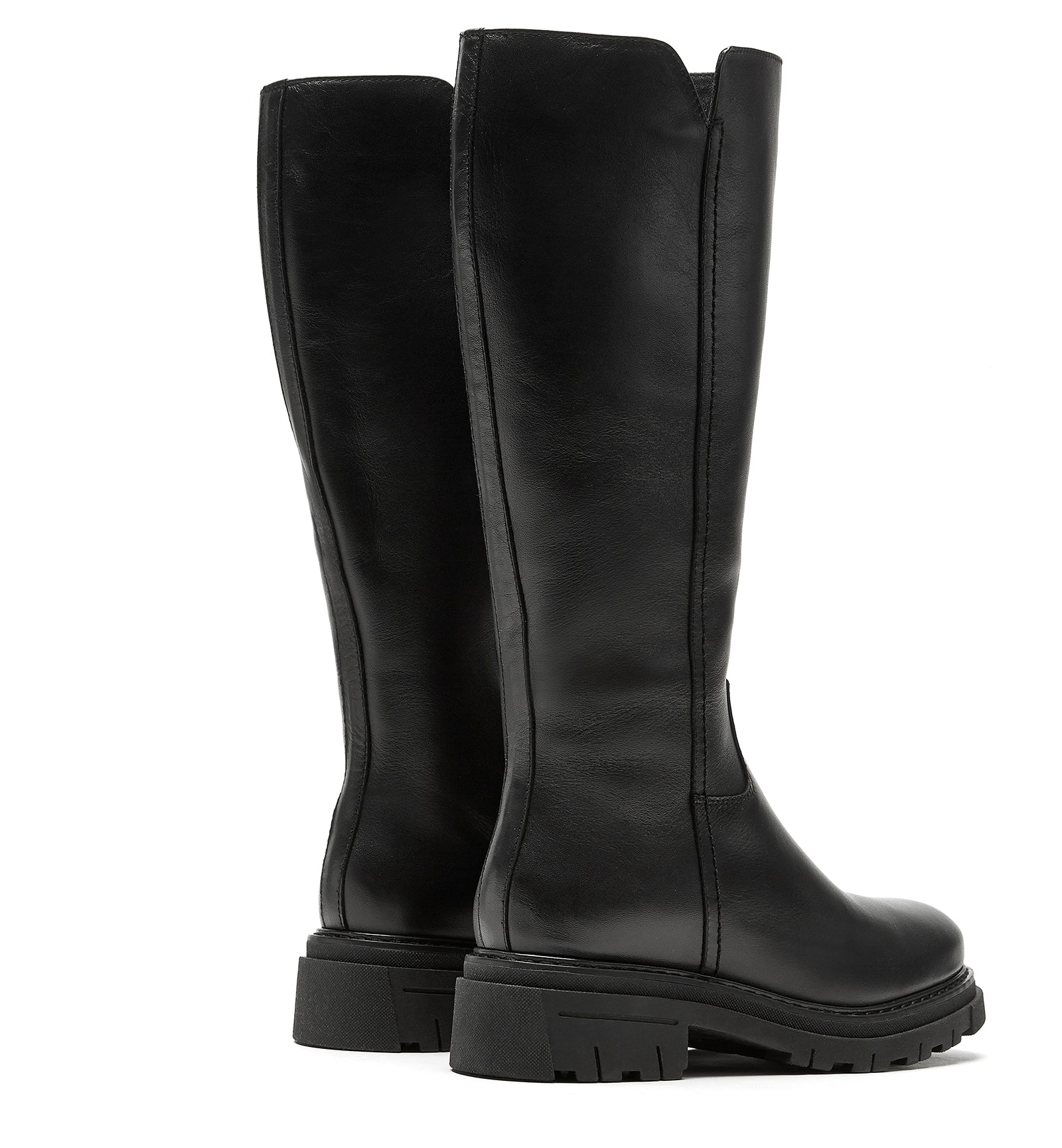 DIMITRI SHEARLING-LINED LEATHER BOOT