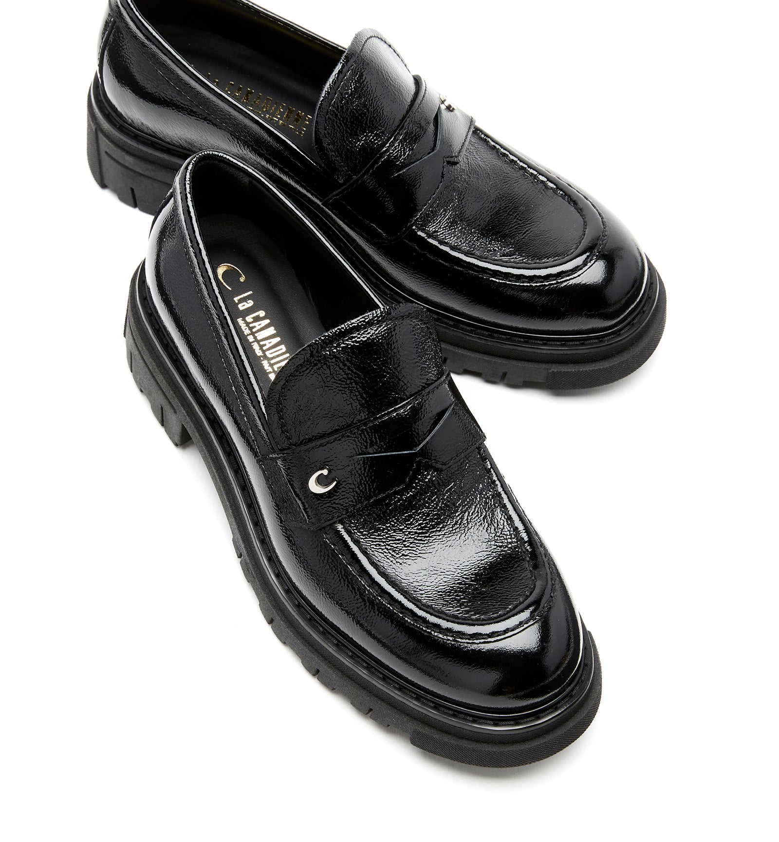 DOE CRINKLE LEATHER LOAFER
