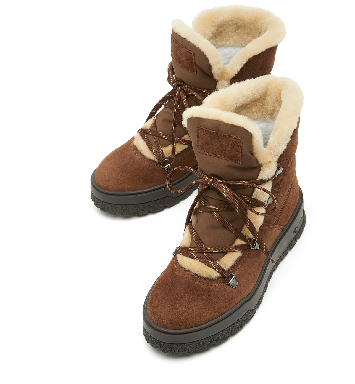EXCELLENT SHEARLING LINED SUEDE BOOTIE — Item 10 of 15