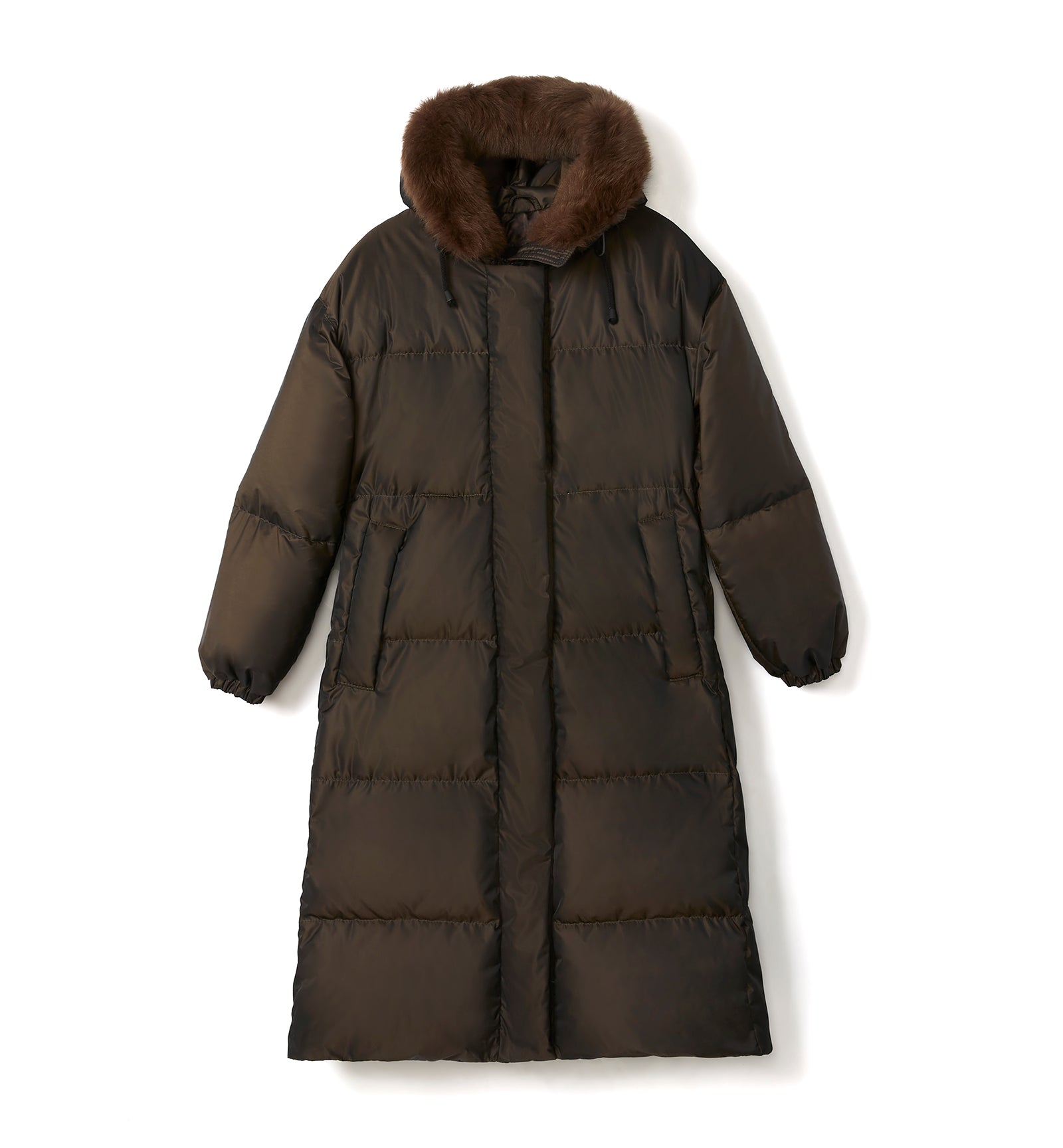 FAUSTIN MANTEAU MATELASSÉ LONGUE EN DUVET